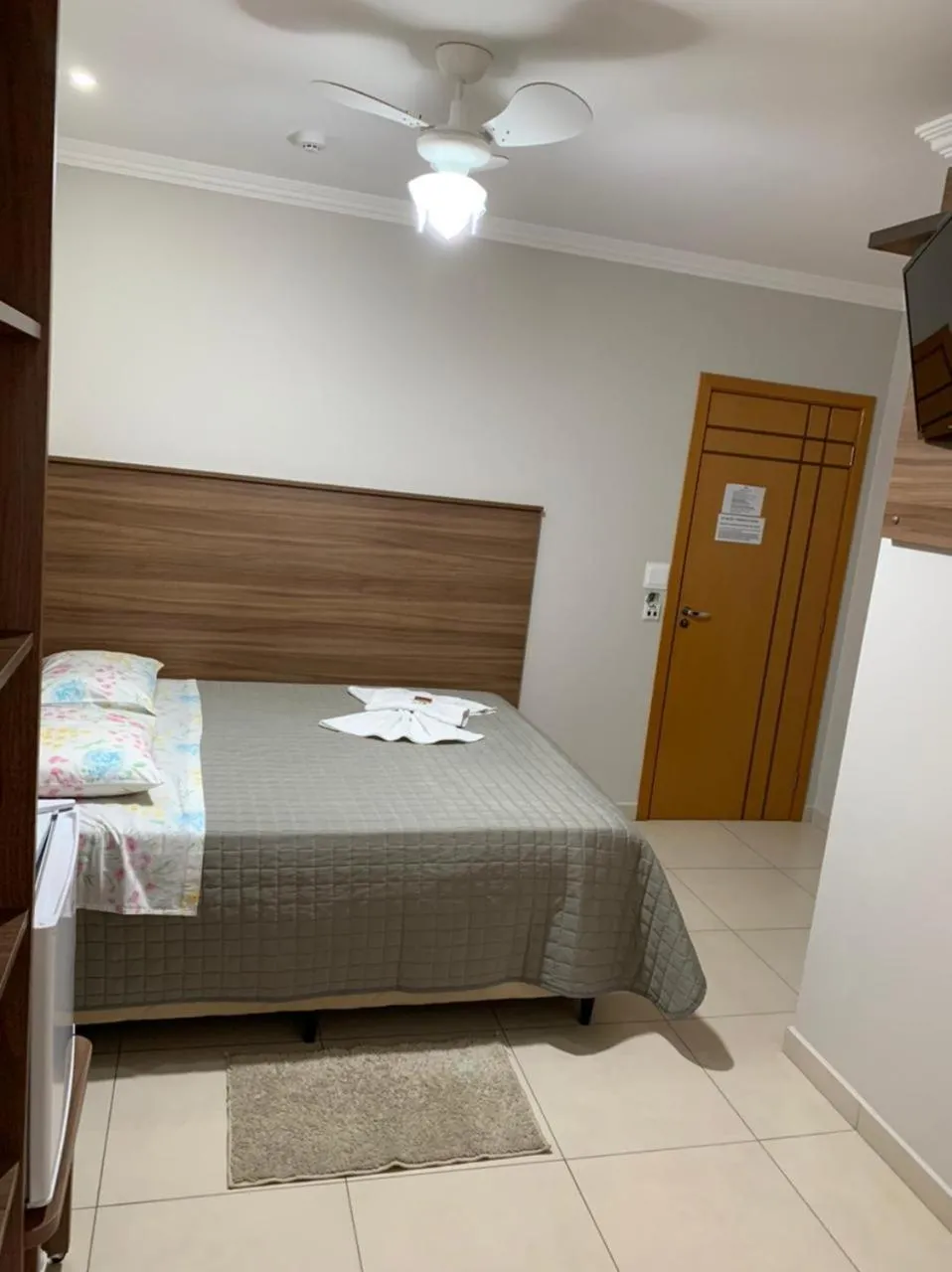 Bed in Prudentópolis Palace Hotel