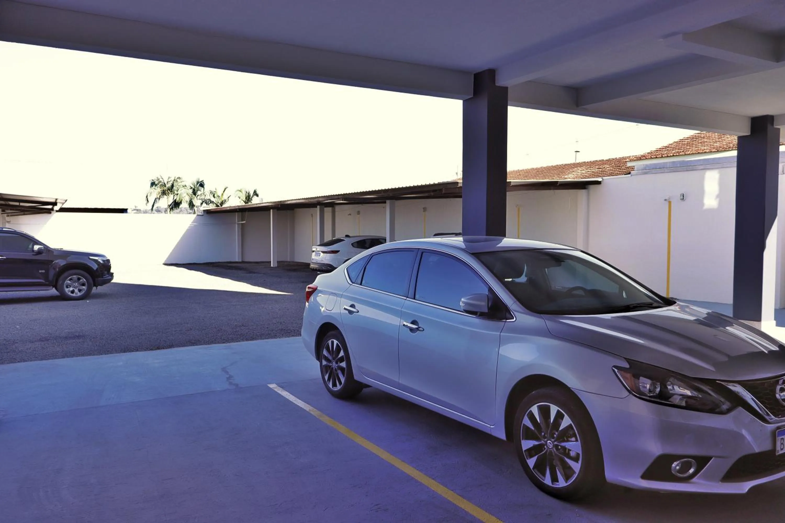 Parking in Prudentópolis Palace Hotel