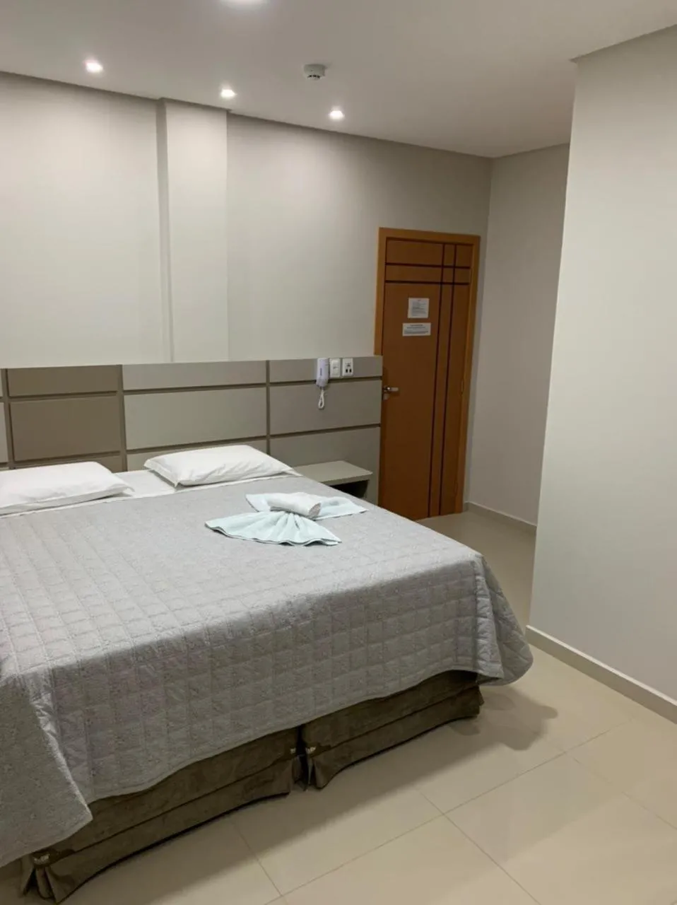 Bed in Prudentópolis Palace Hotel