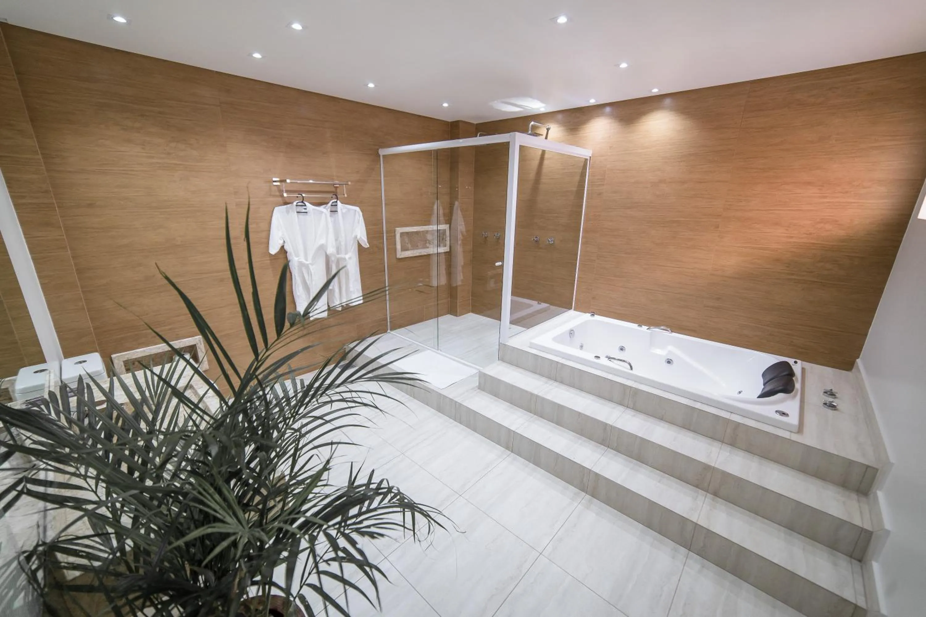 Bathroom in Prudentópolis Palace Hotel