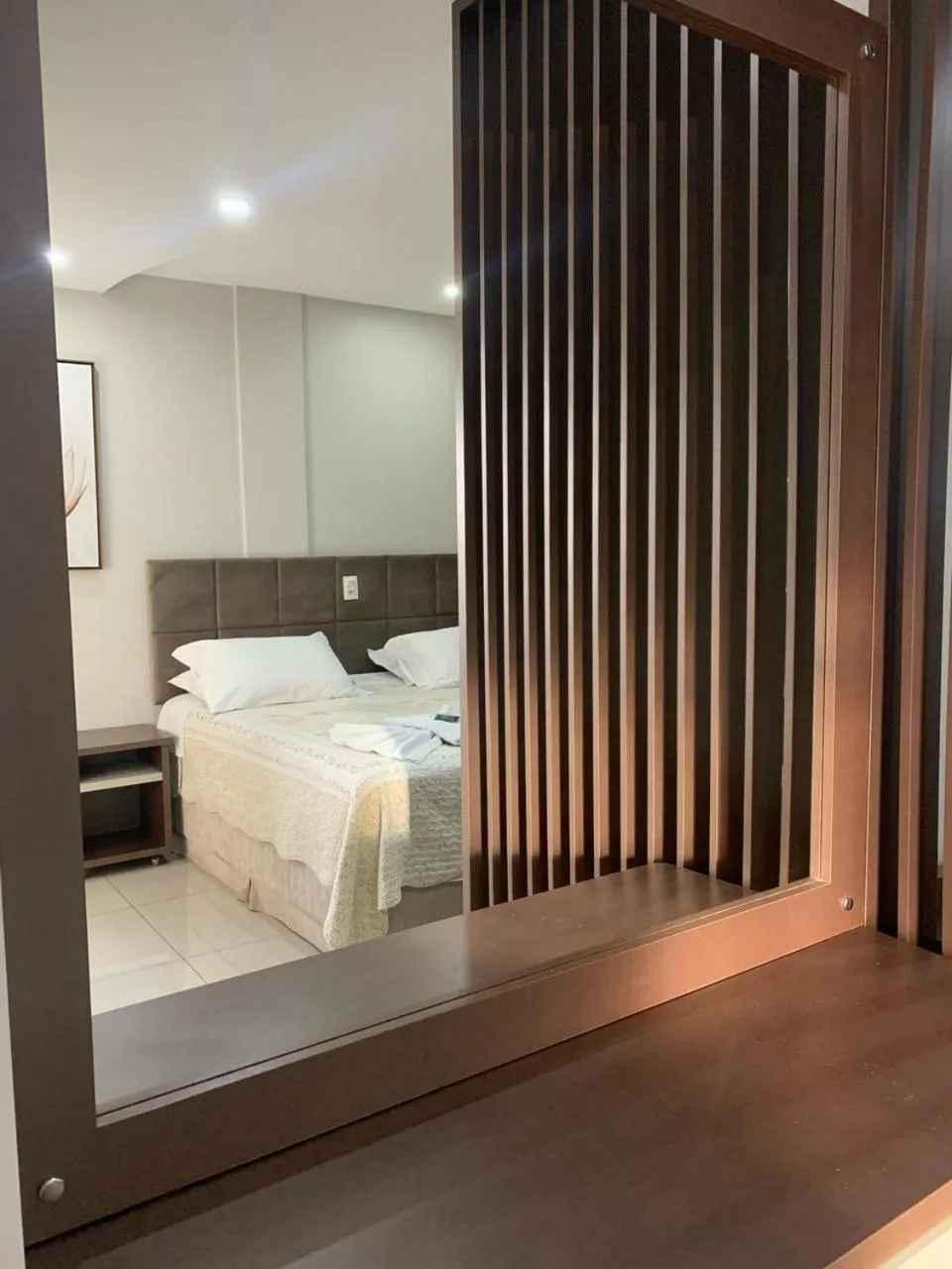 Bed in Prudentópolis Palace Hotel