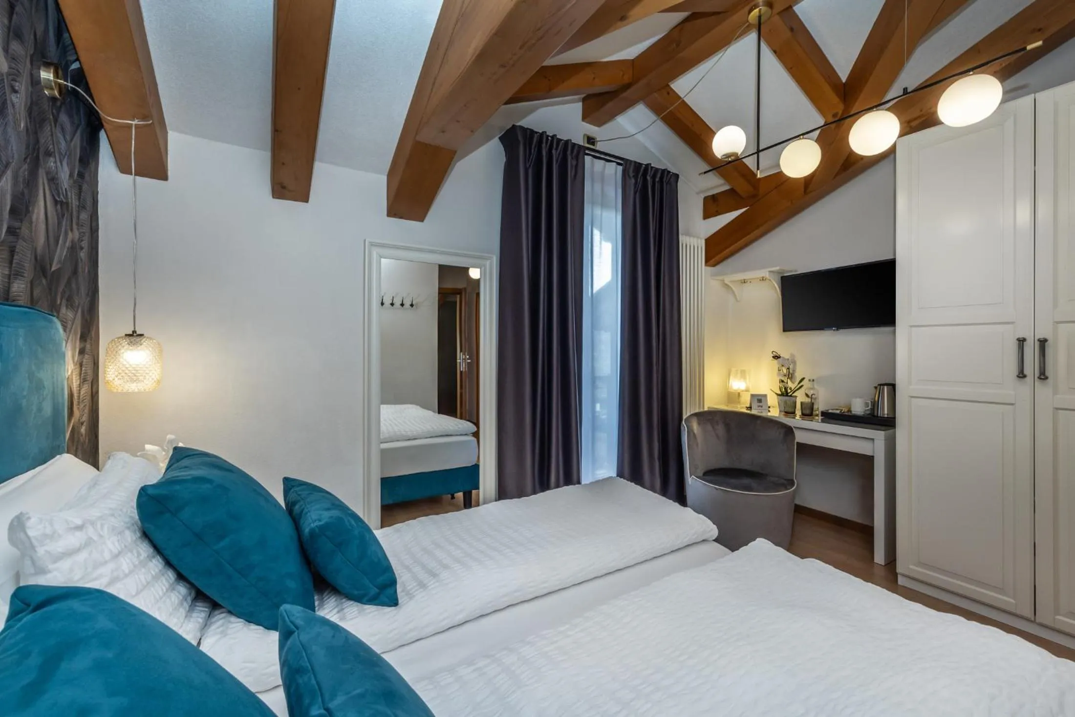 Bed in Hotel Folgarida