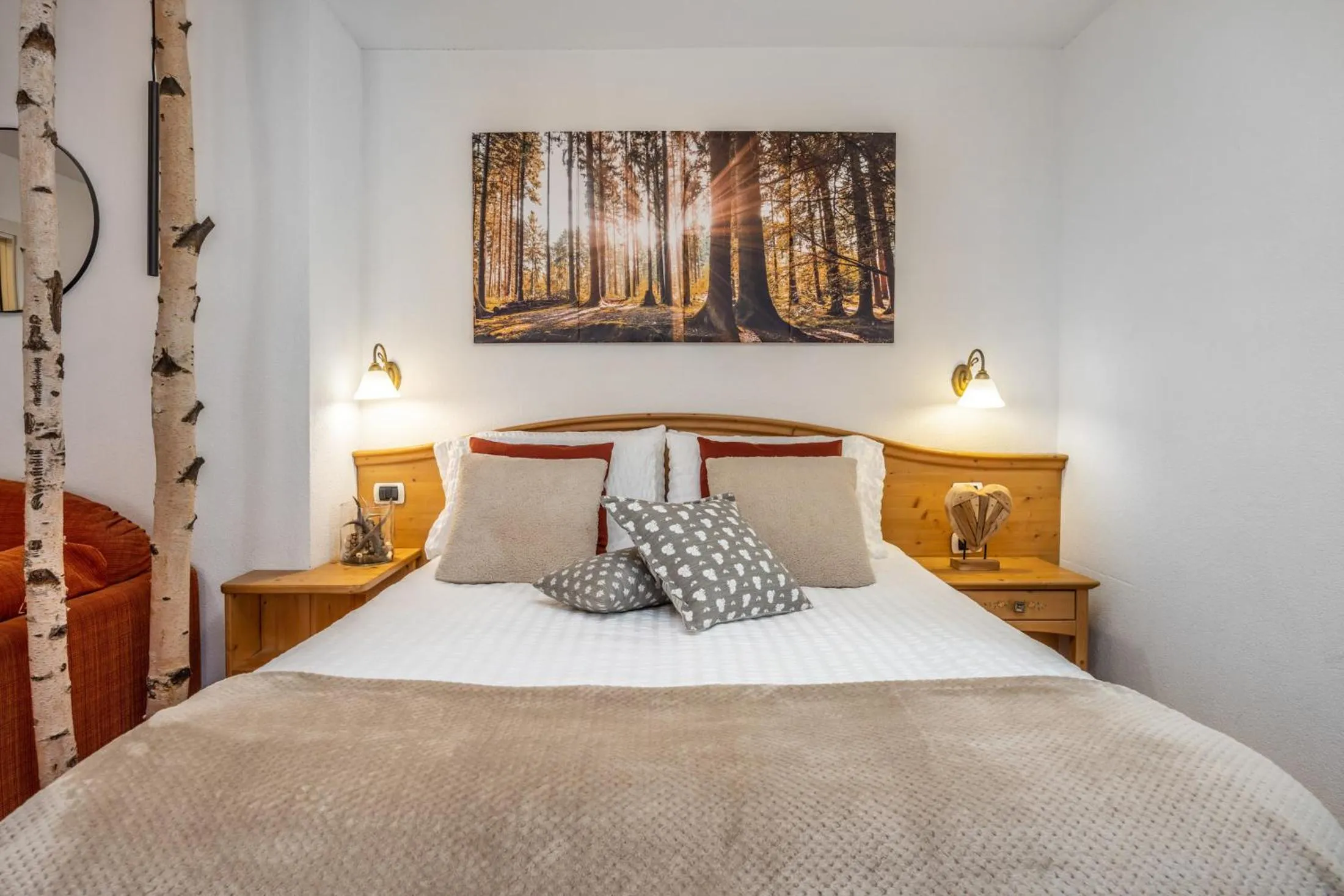 Bed in Hotel Folgarida