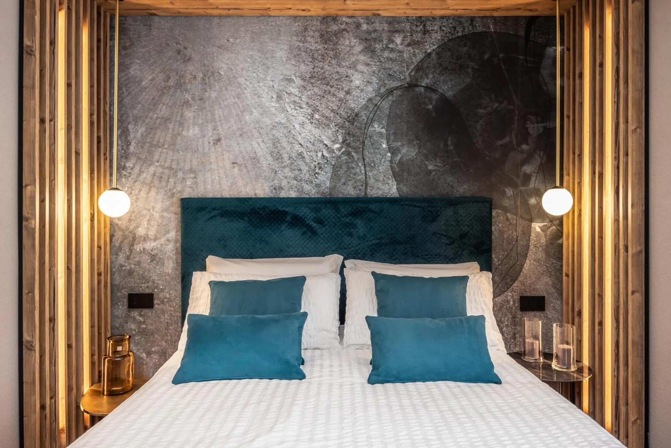 Bed in Hotel Folgarida