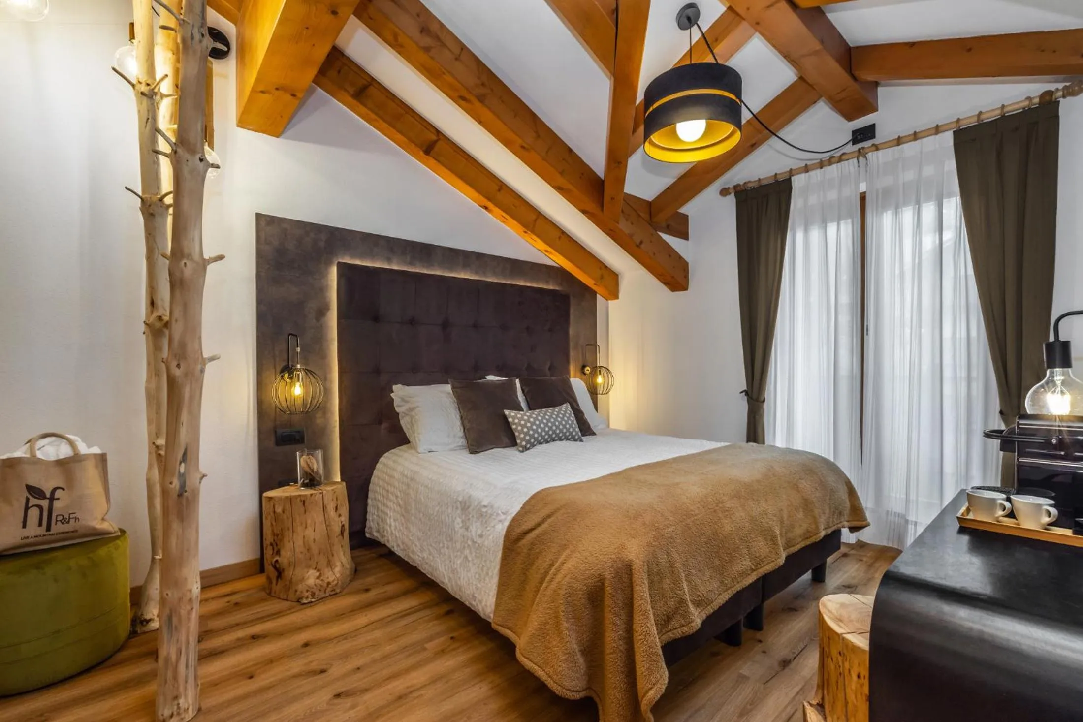 Bed in Hotel Folgarida