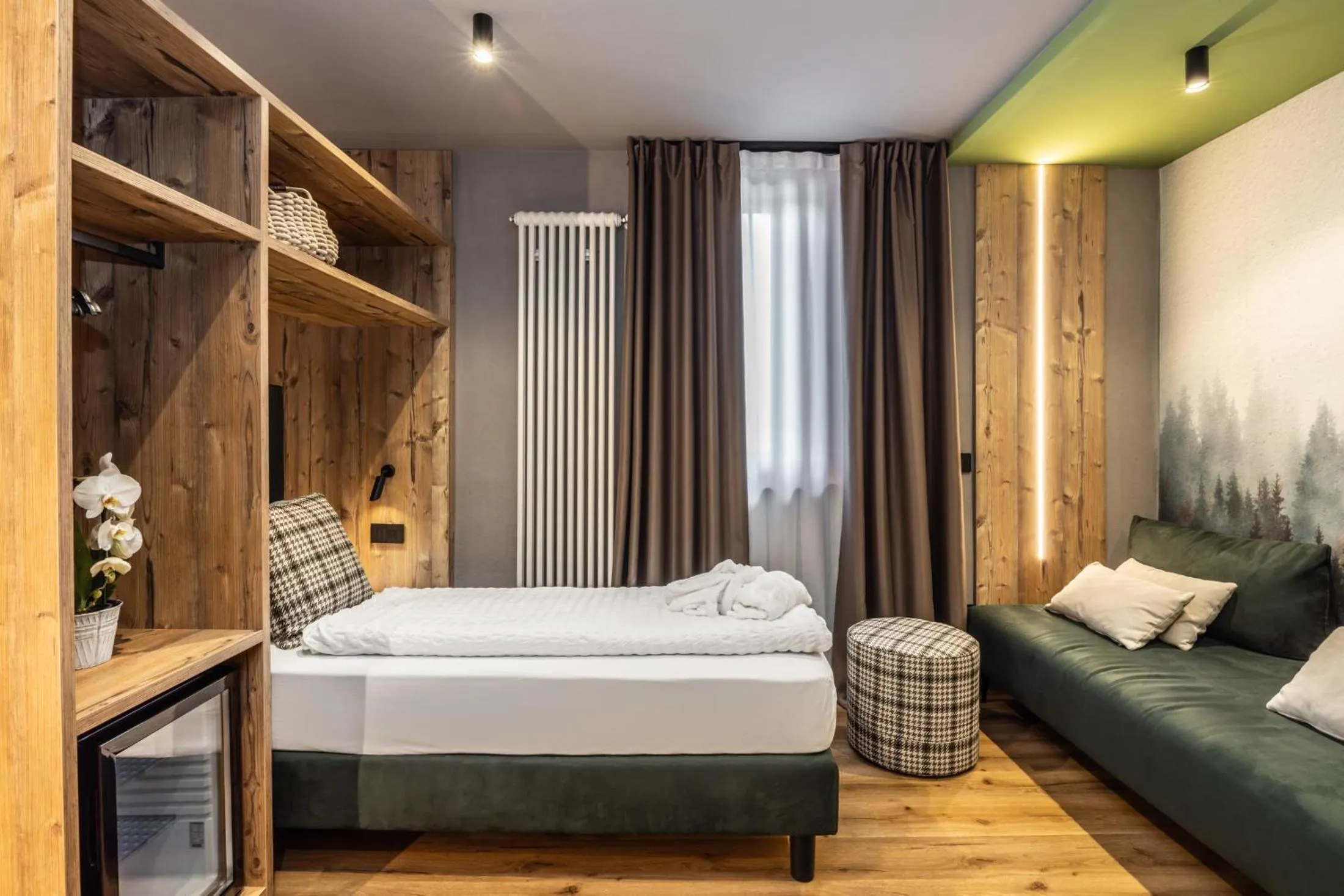 Bed in Hotel Folgarida