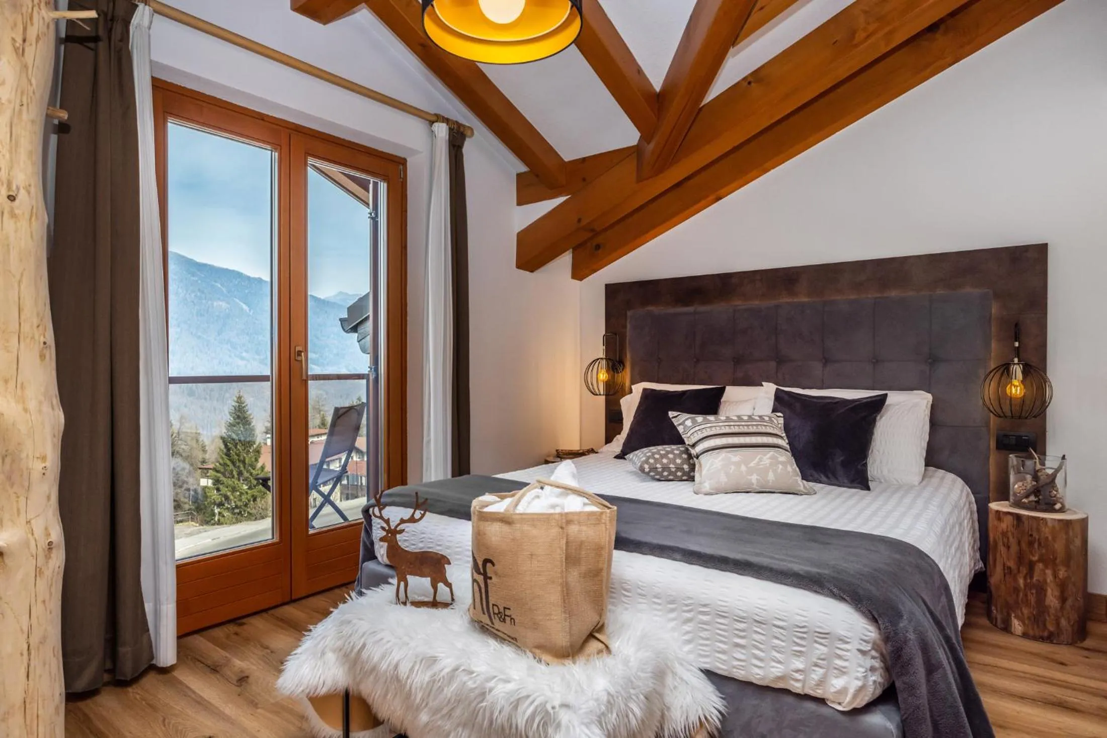 Bed in Hotel Folgarida