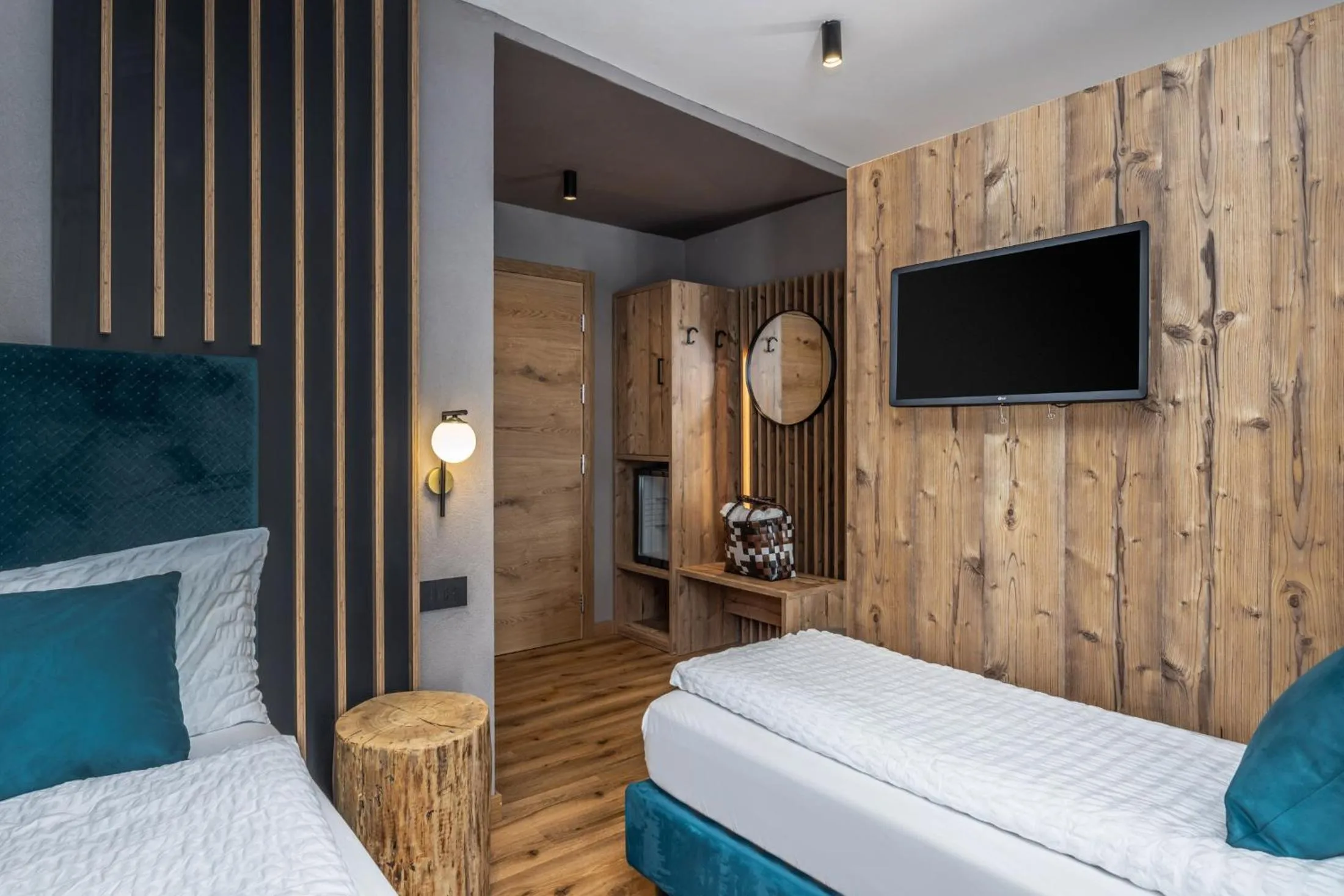 Bed in Hotel Folgarida