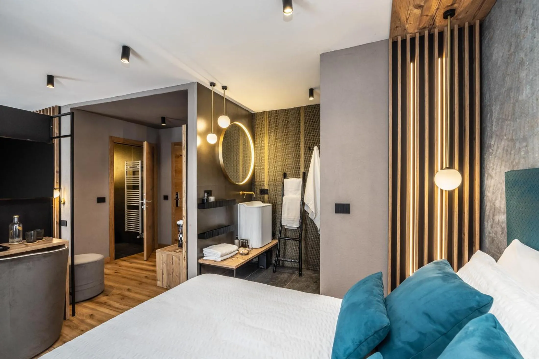 Bed in Hotel Folgarida