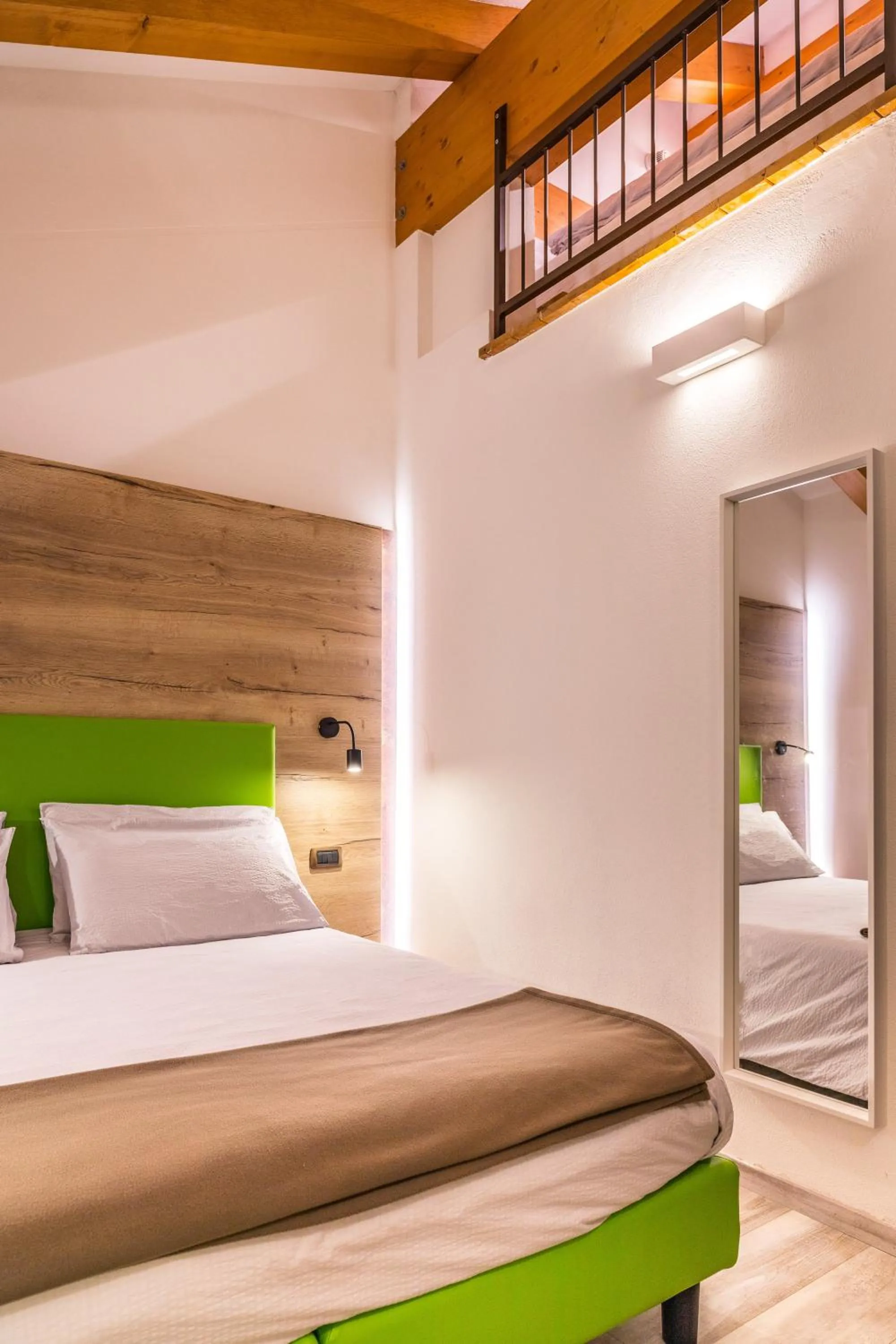 Bed in Hotel Folgarida