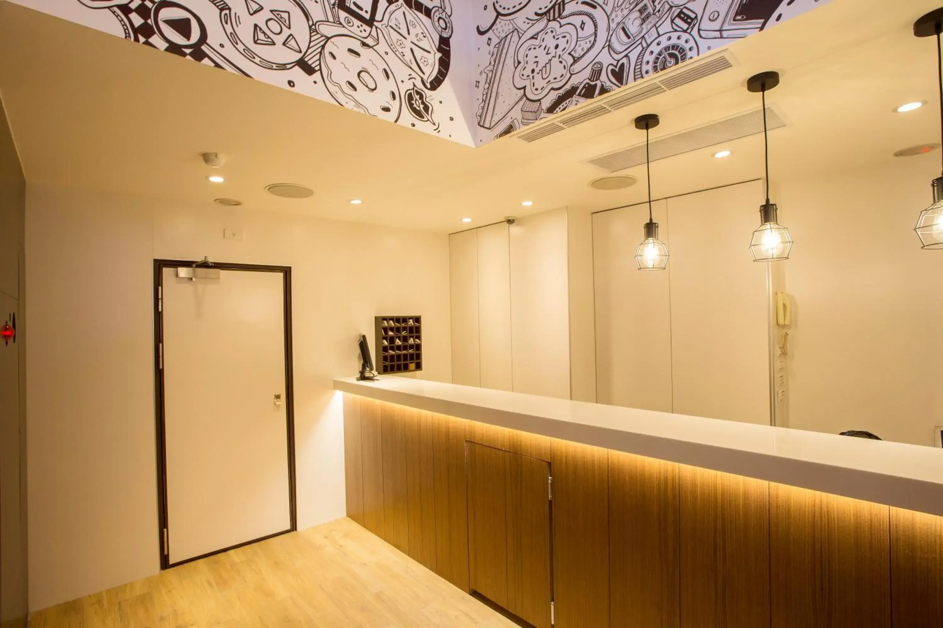 Lobby or reception in Just Live Inn-Taipei Station Lobby or reception in Just Live Inn-Taipei Station