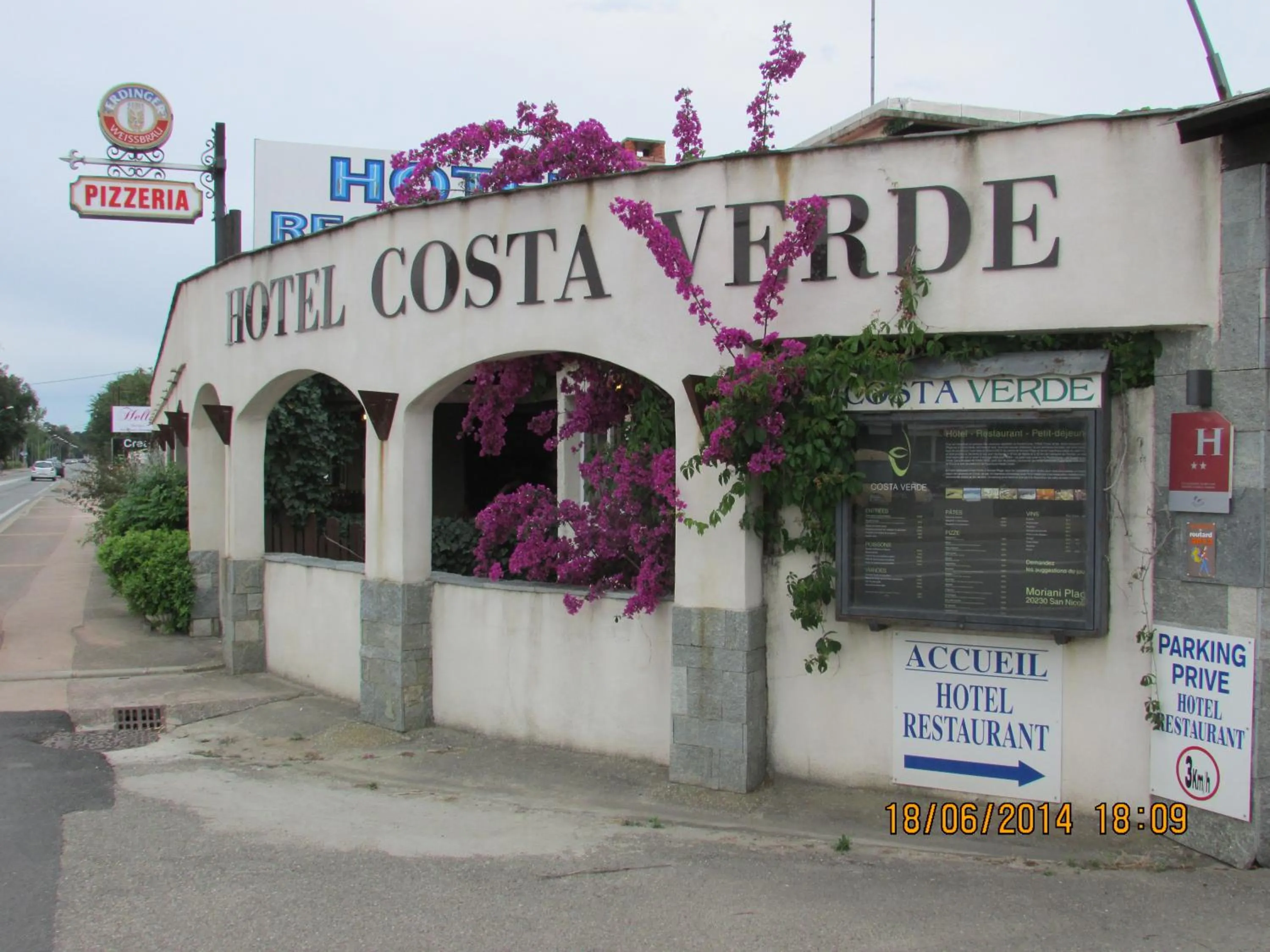 Facade/entrance in Hotel Costa Verde