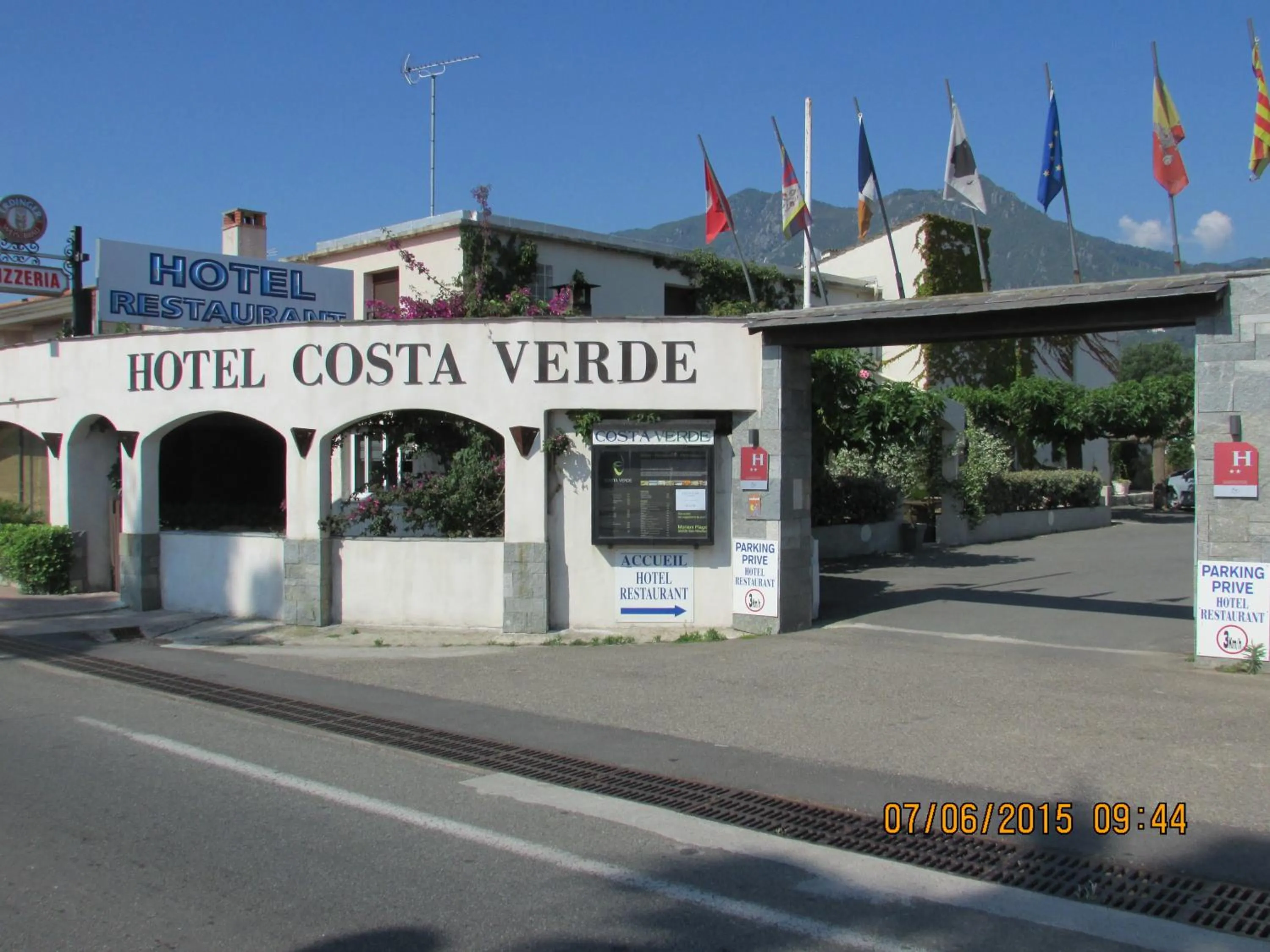 Facade/entrance in Hotel Costa Verde