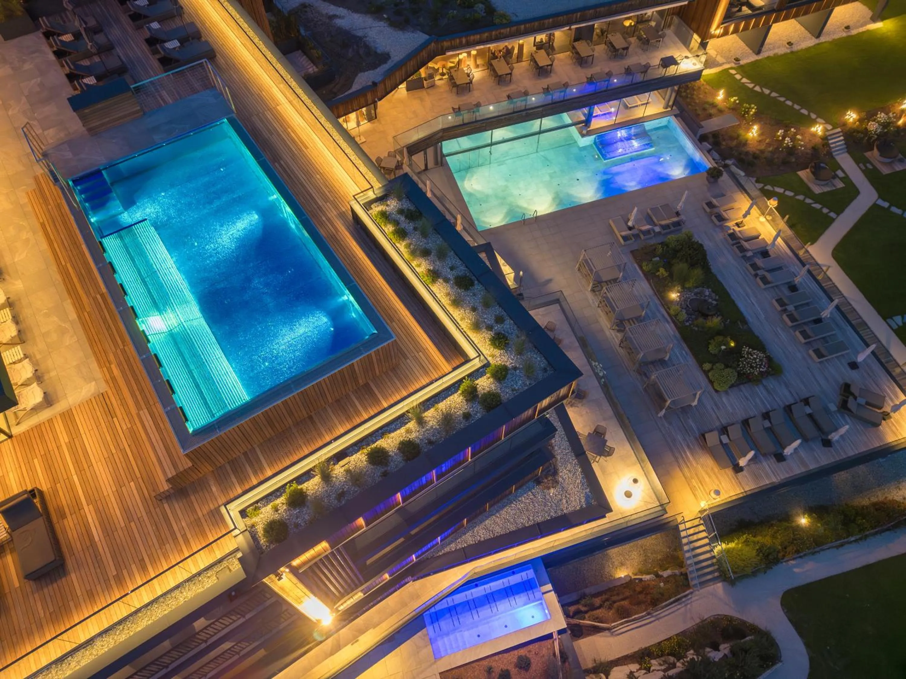 Swimming pool in SONNENBERG Panorama Dolomites Wellbeing