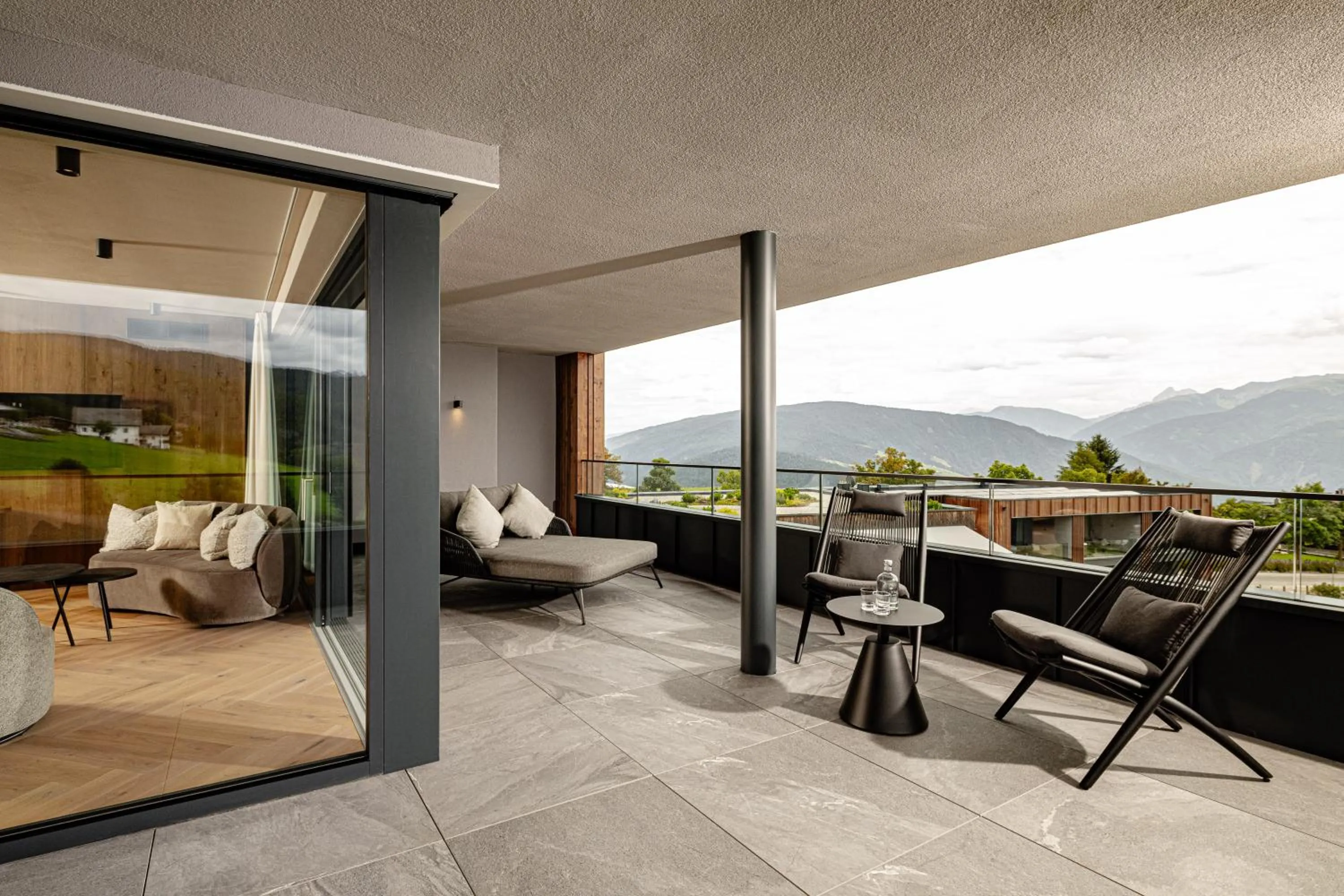 View (from property/room) in SONNENBERG Panorama Dolomites Wellbeing