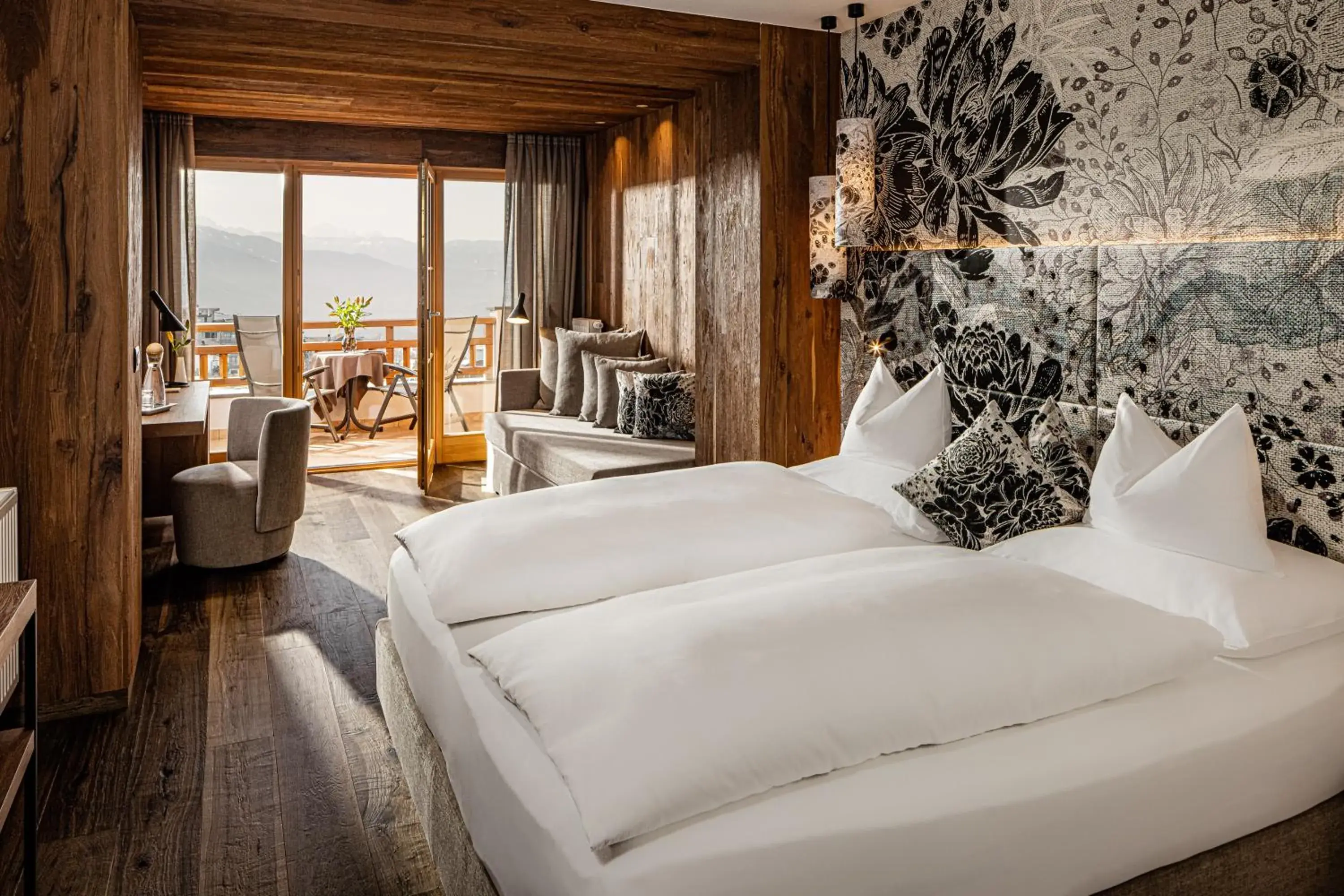 Double Room in SONNENBERG Panorama Dolomites Wellbeing Double Room in SONNENBERG Panorama Dolomites Wellbeing