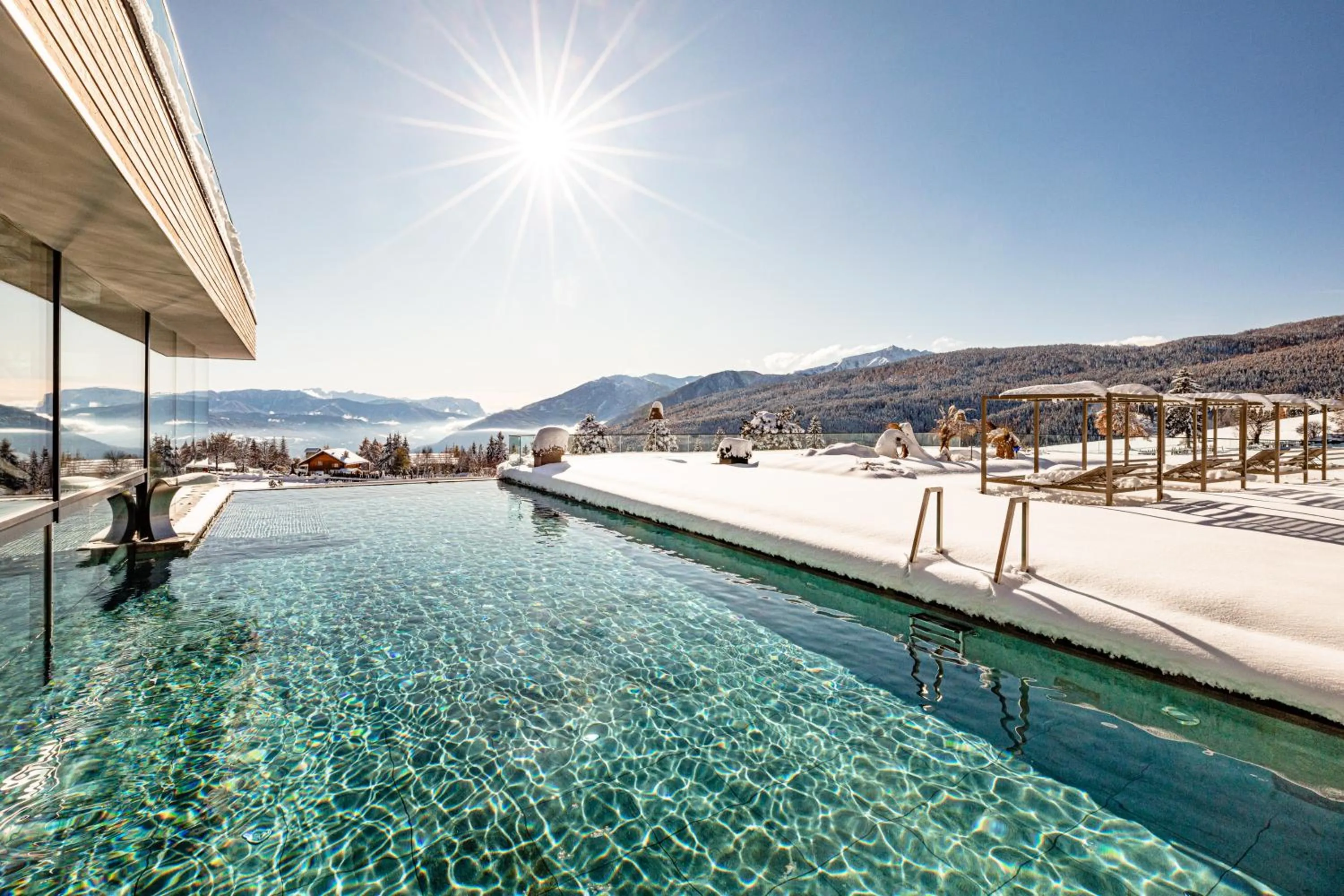 Mountain view in SONNENBERG Panorama Dolomites Wellbeing