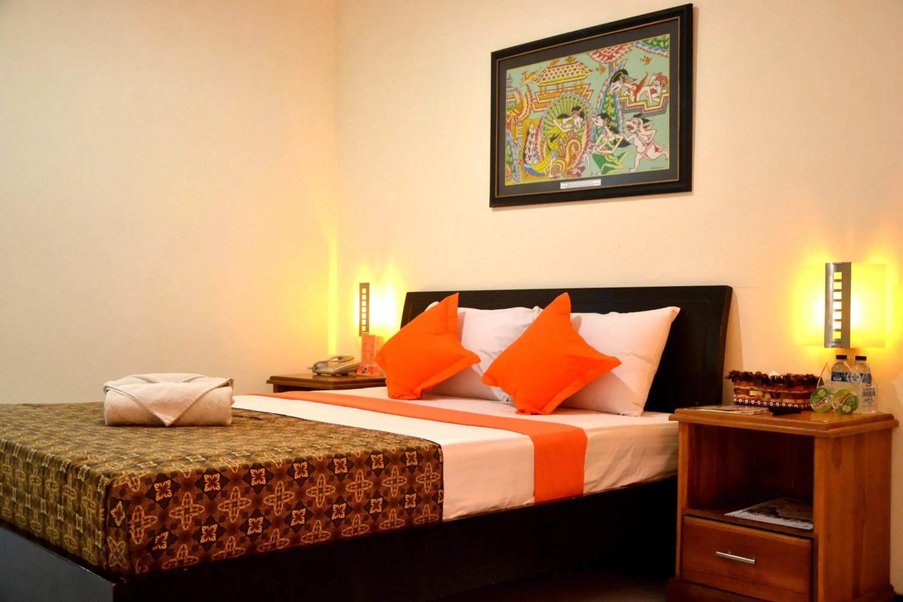 Bed in Helios Hotel Malang Bed in Helios Hotel Malang