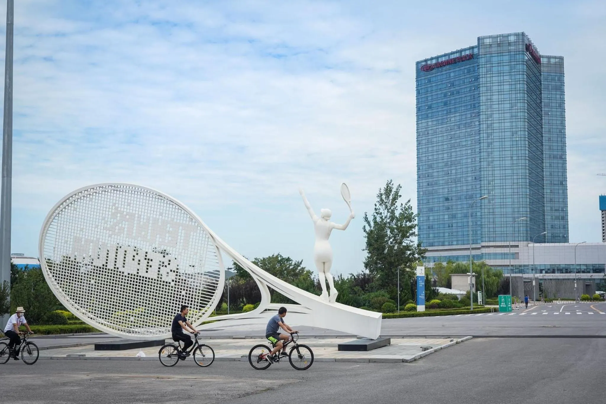 Property building in Crowne Plaza Dalian Sports Center by IHG