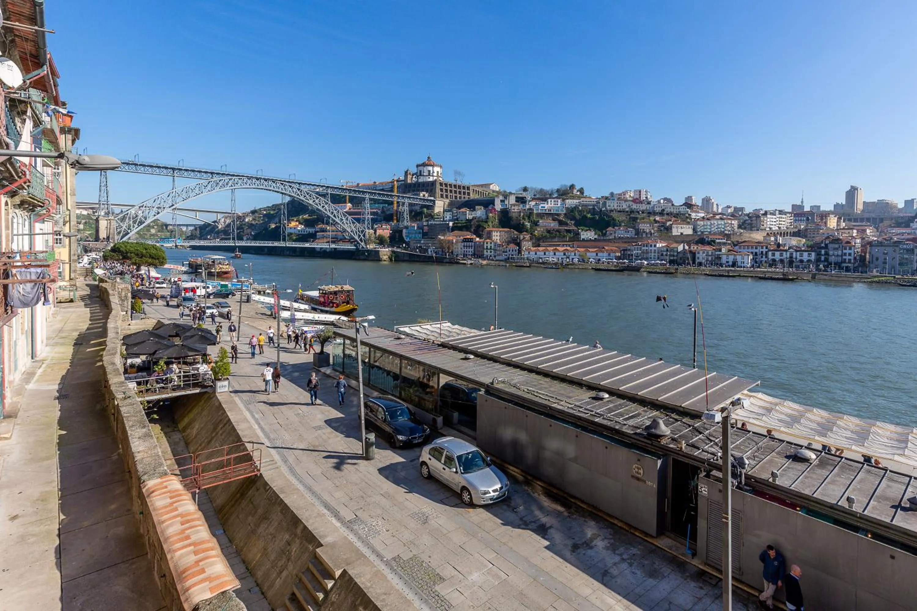 Balcony/Terrace in YOUROPO - Ribeira Porto