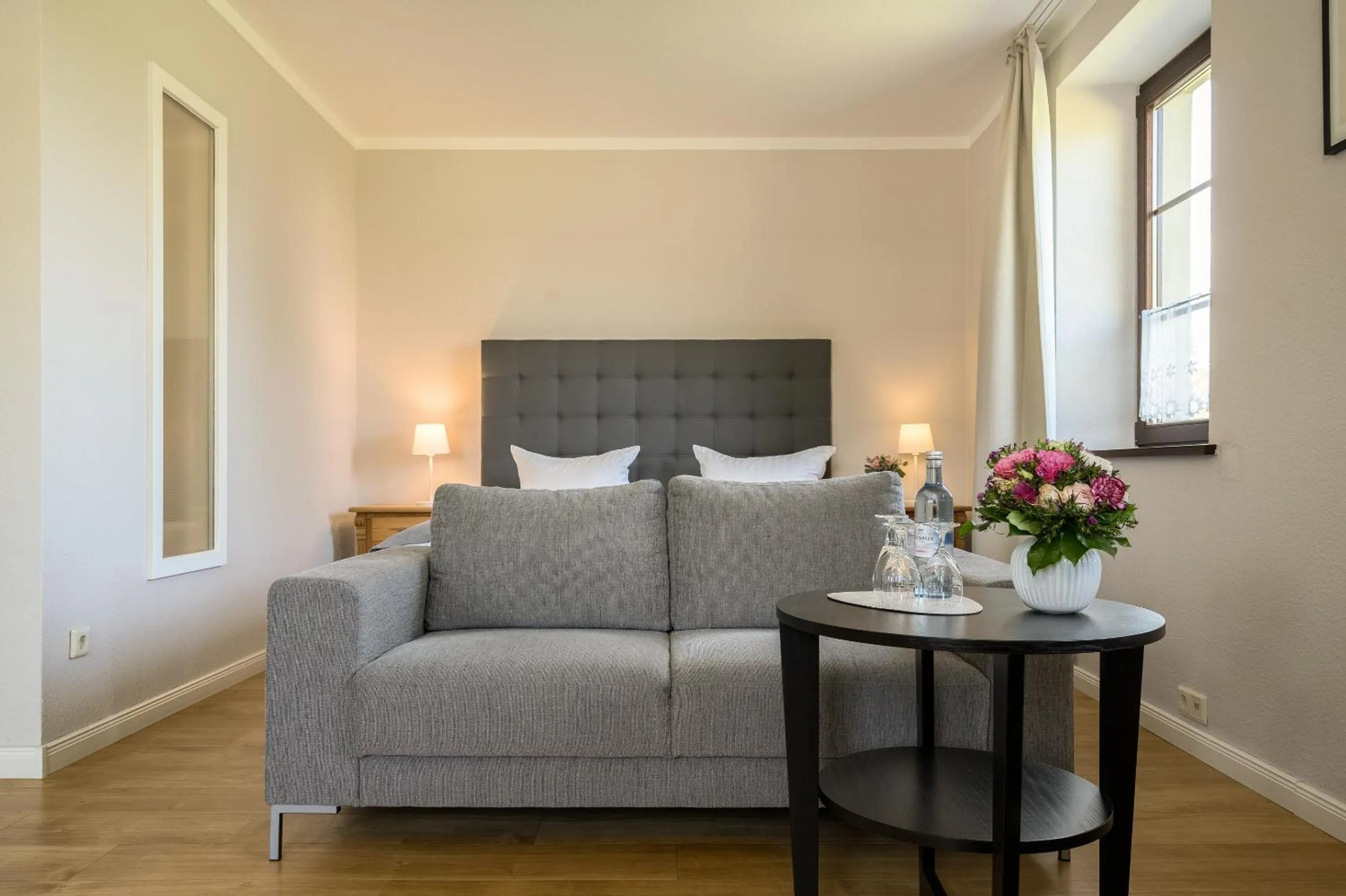 Living room in Residenz am Ostufer