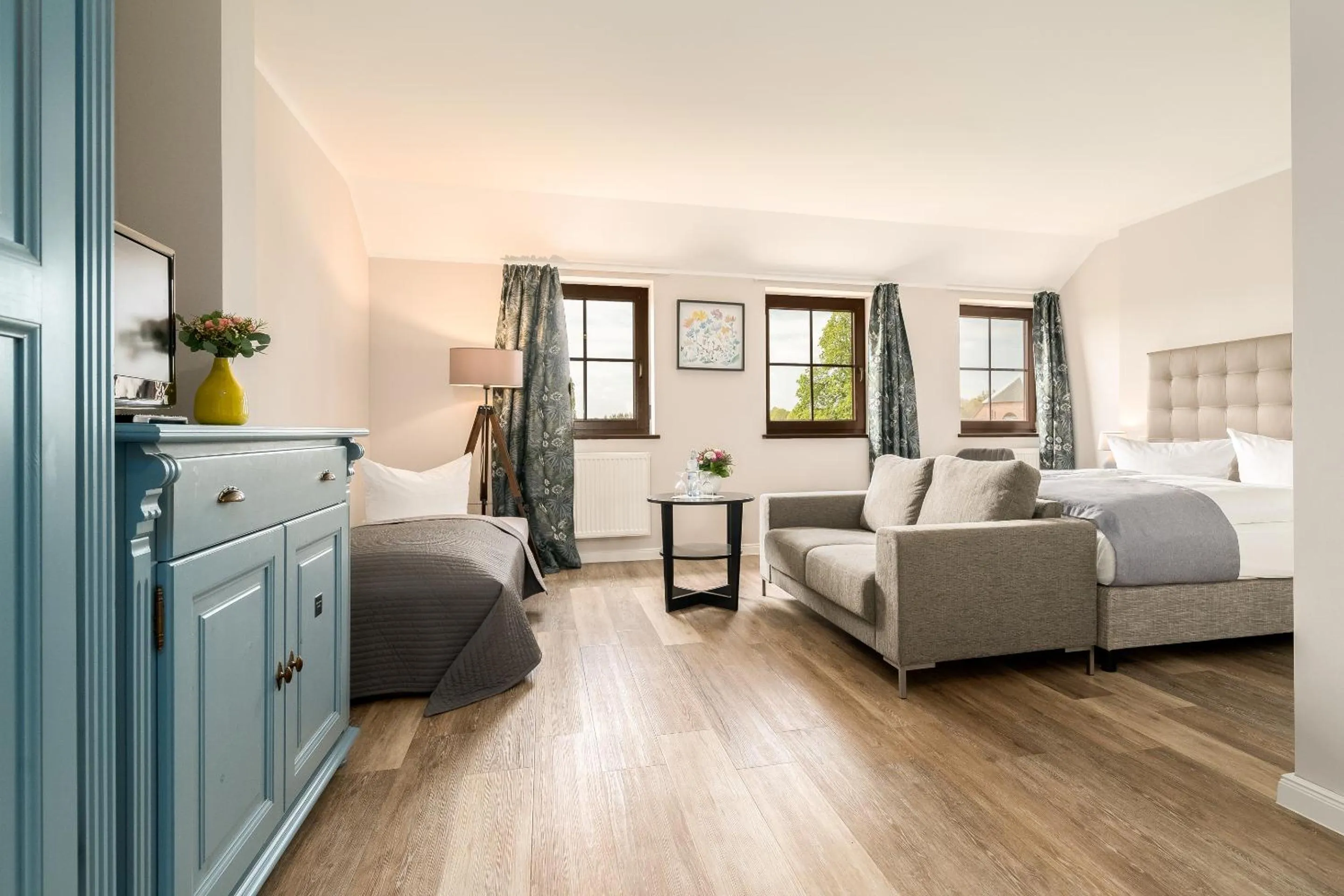 Photo of the whole room, Bed in Residenz am Ostufer