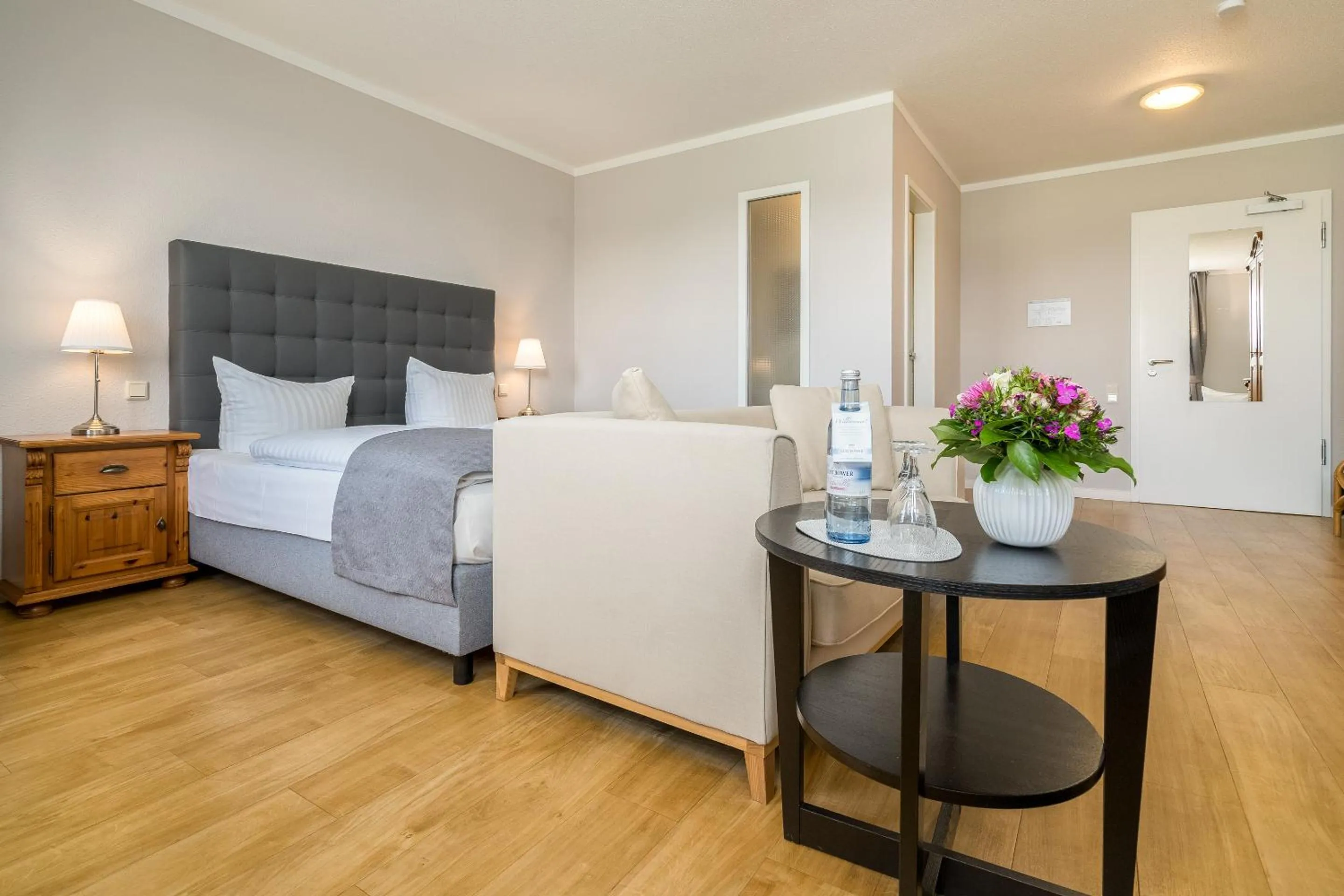 Photo of the whole room, Bed in Residenz am Ostufer