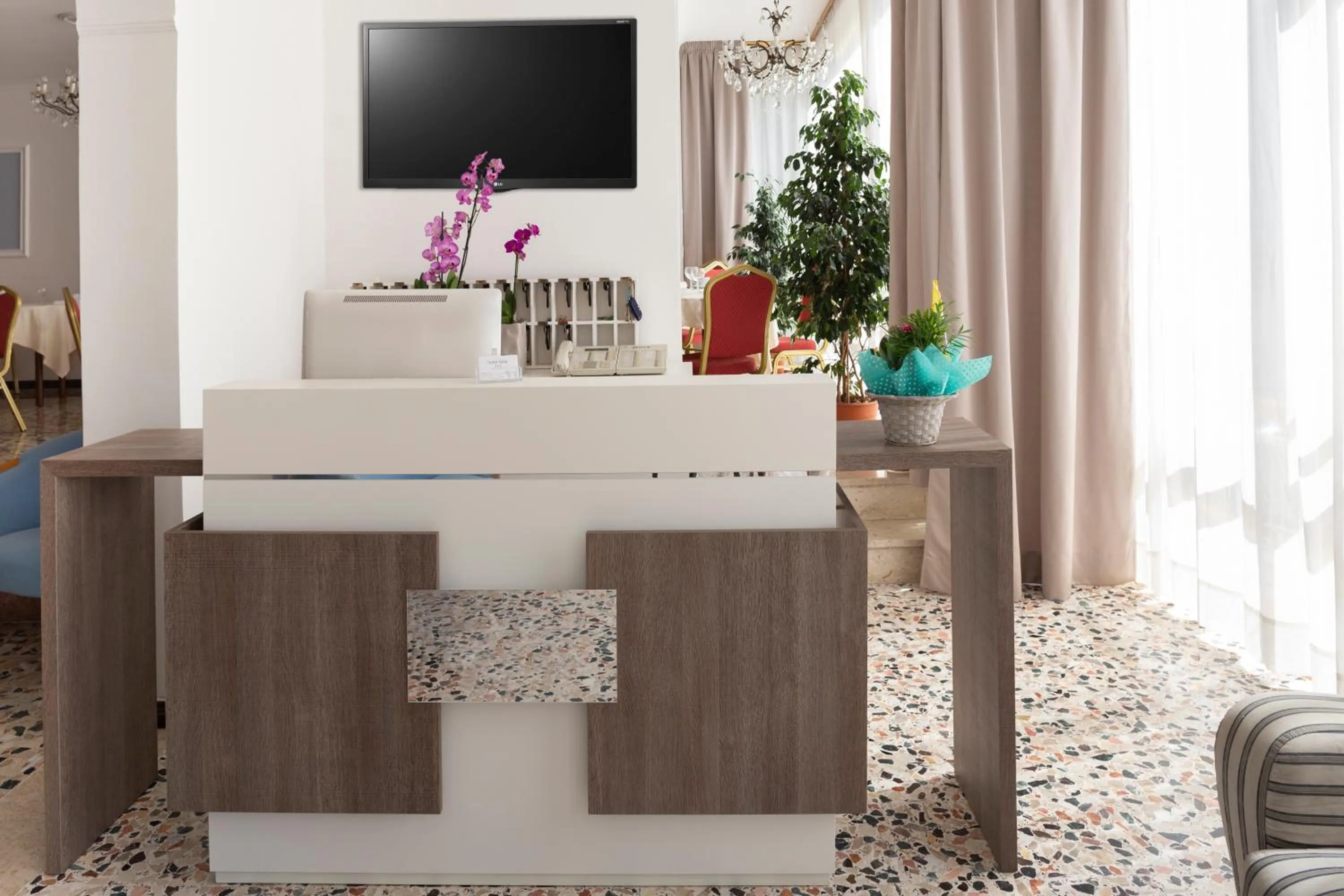 Lobby or reception in Hotel Italia Boutique