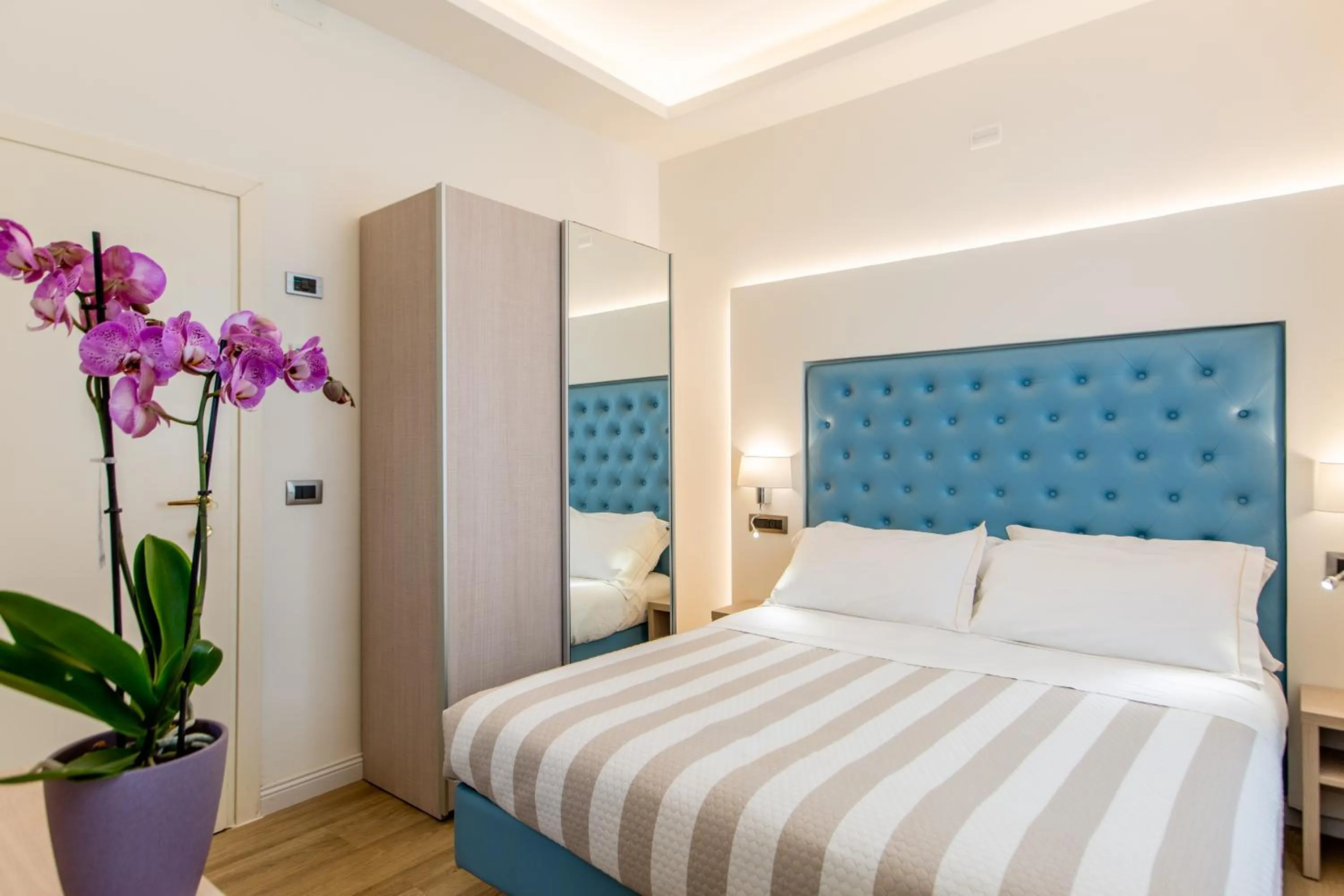Bed in Hotel Italia Boutique