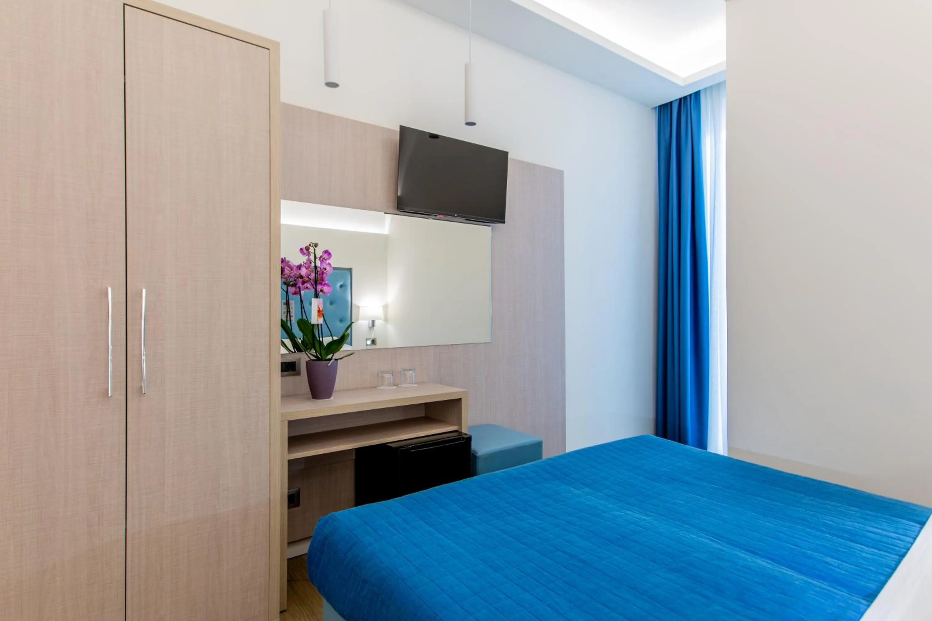 Bed in Hotel Italia Boutique