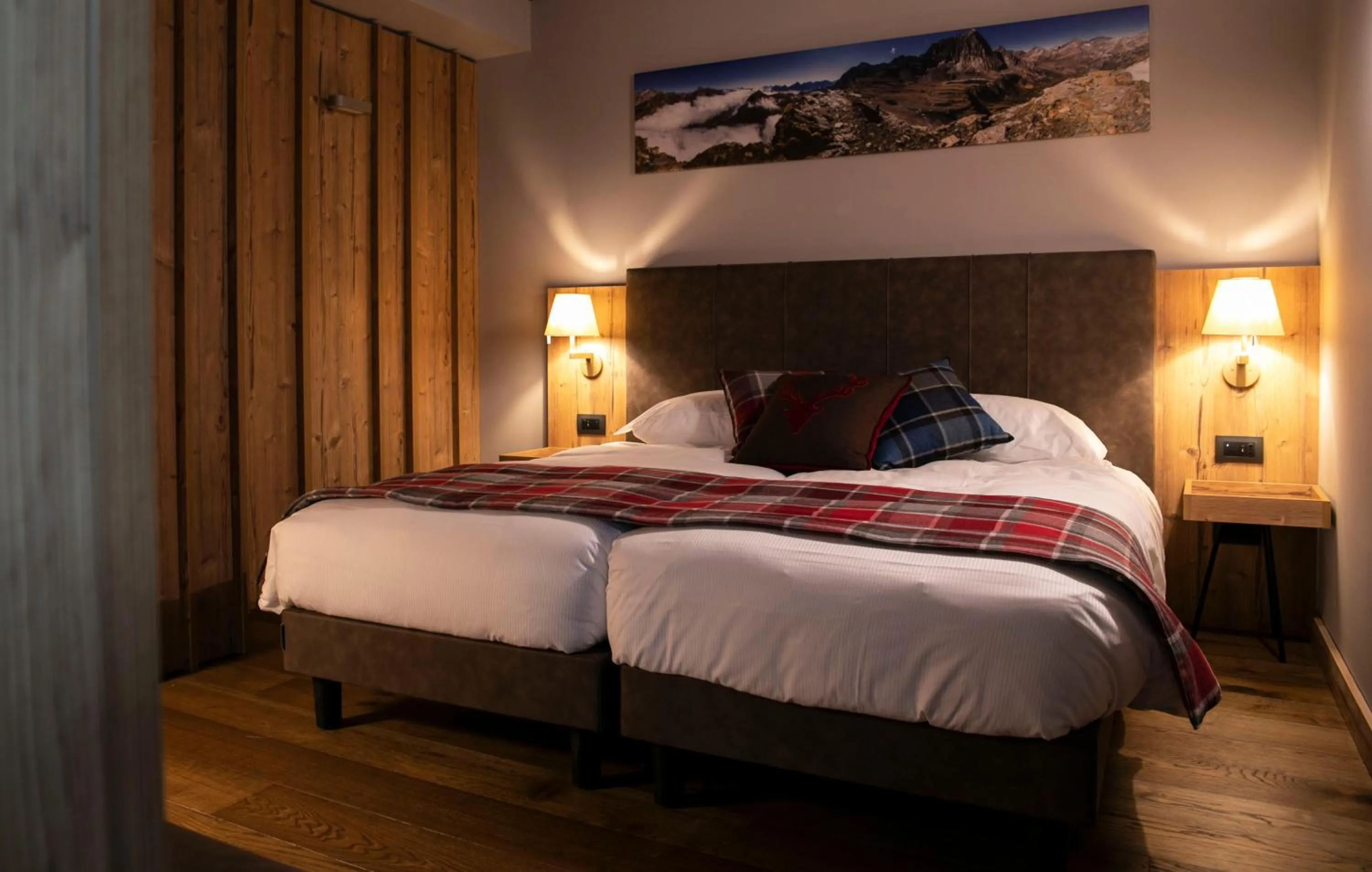 Bed in Hotel La Vetta