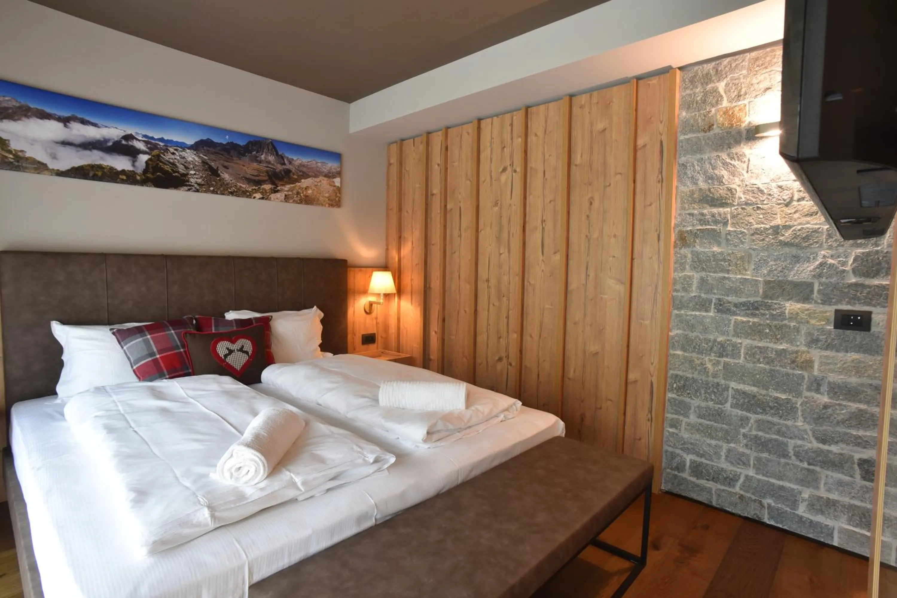 Bedroom, Bed in Hotel La Vetta