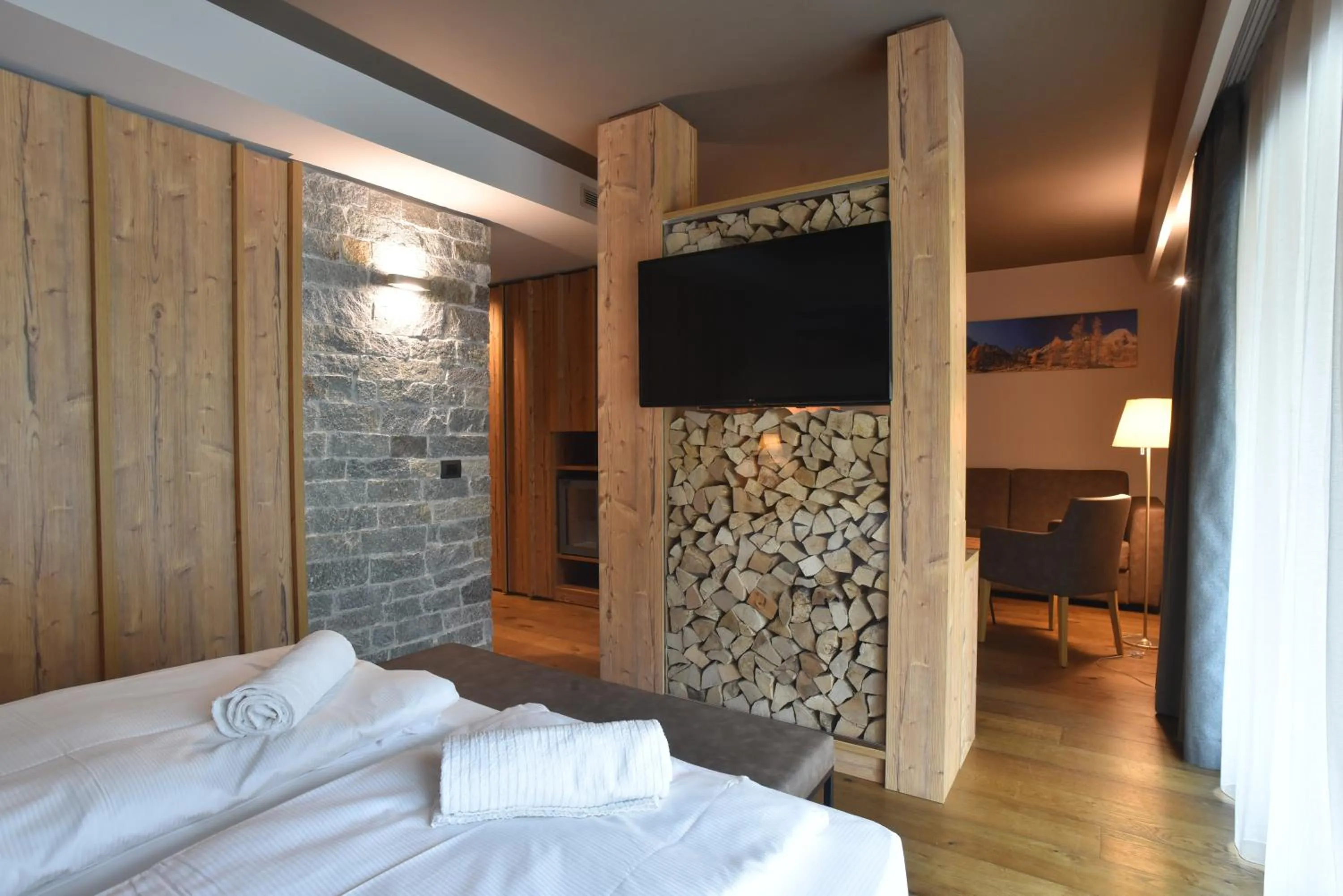 Bedroom, Bed in Hotel La Vetta