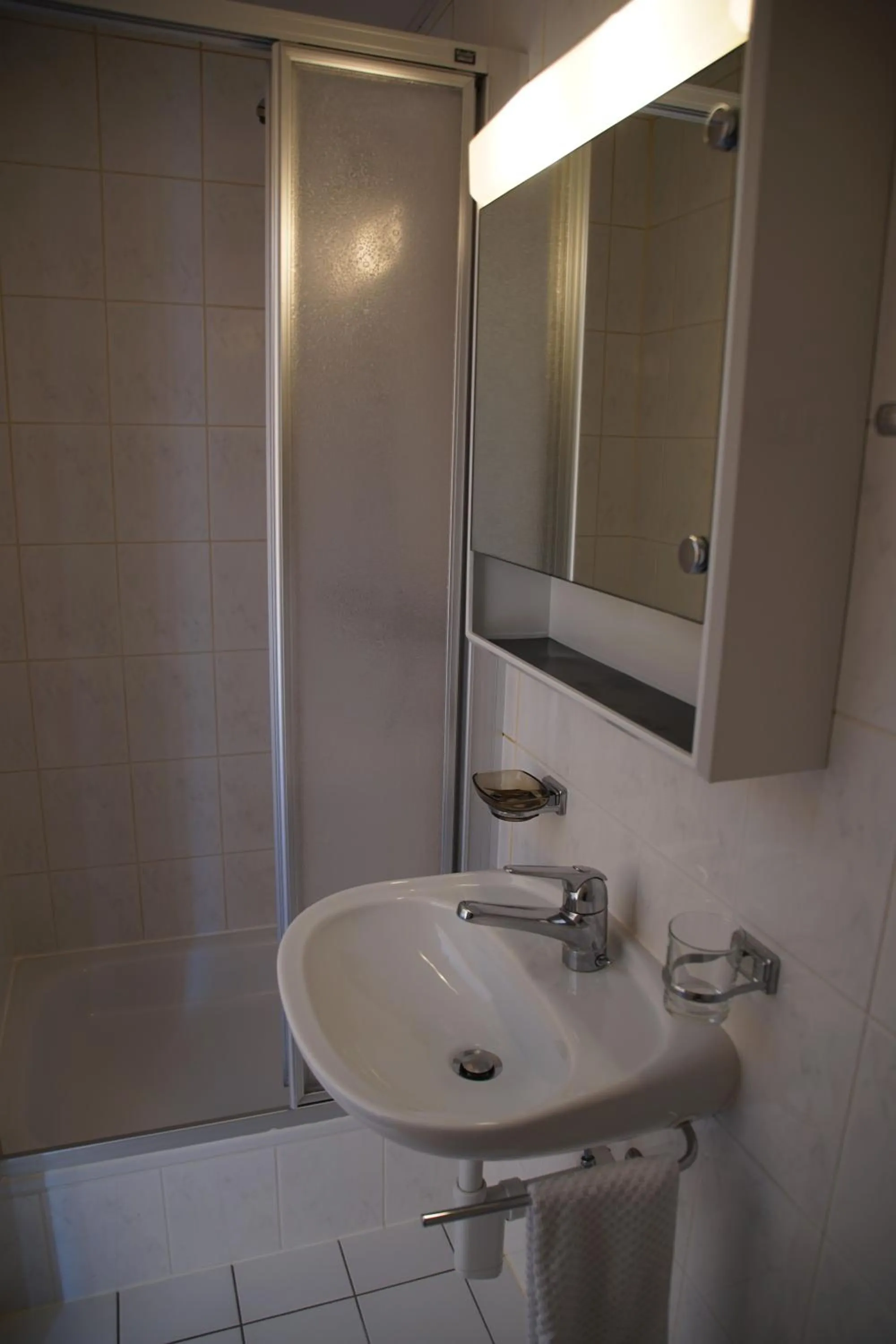 Single Room with Private Bathroom - single occupancy in Hotel Gotthard