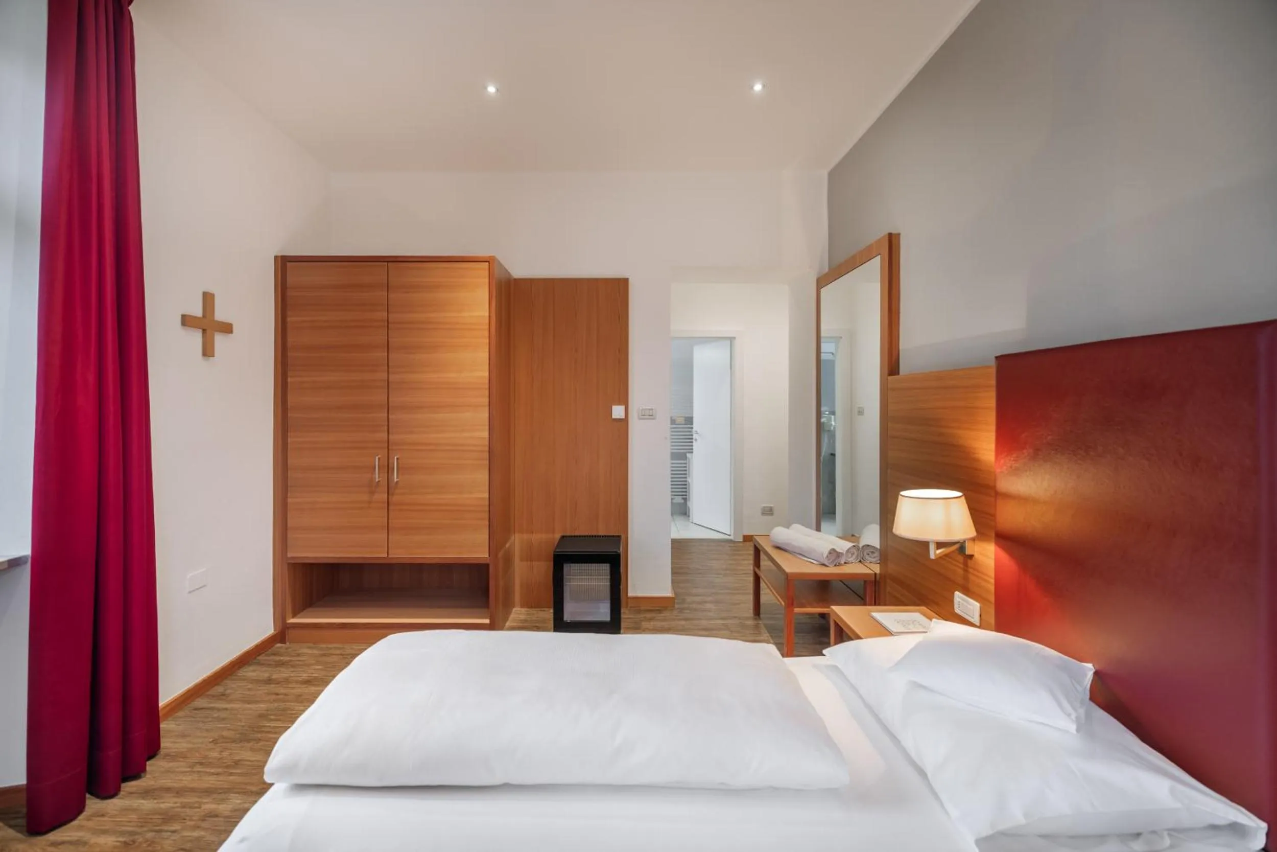 Bed in Hotel Kolping