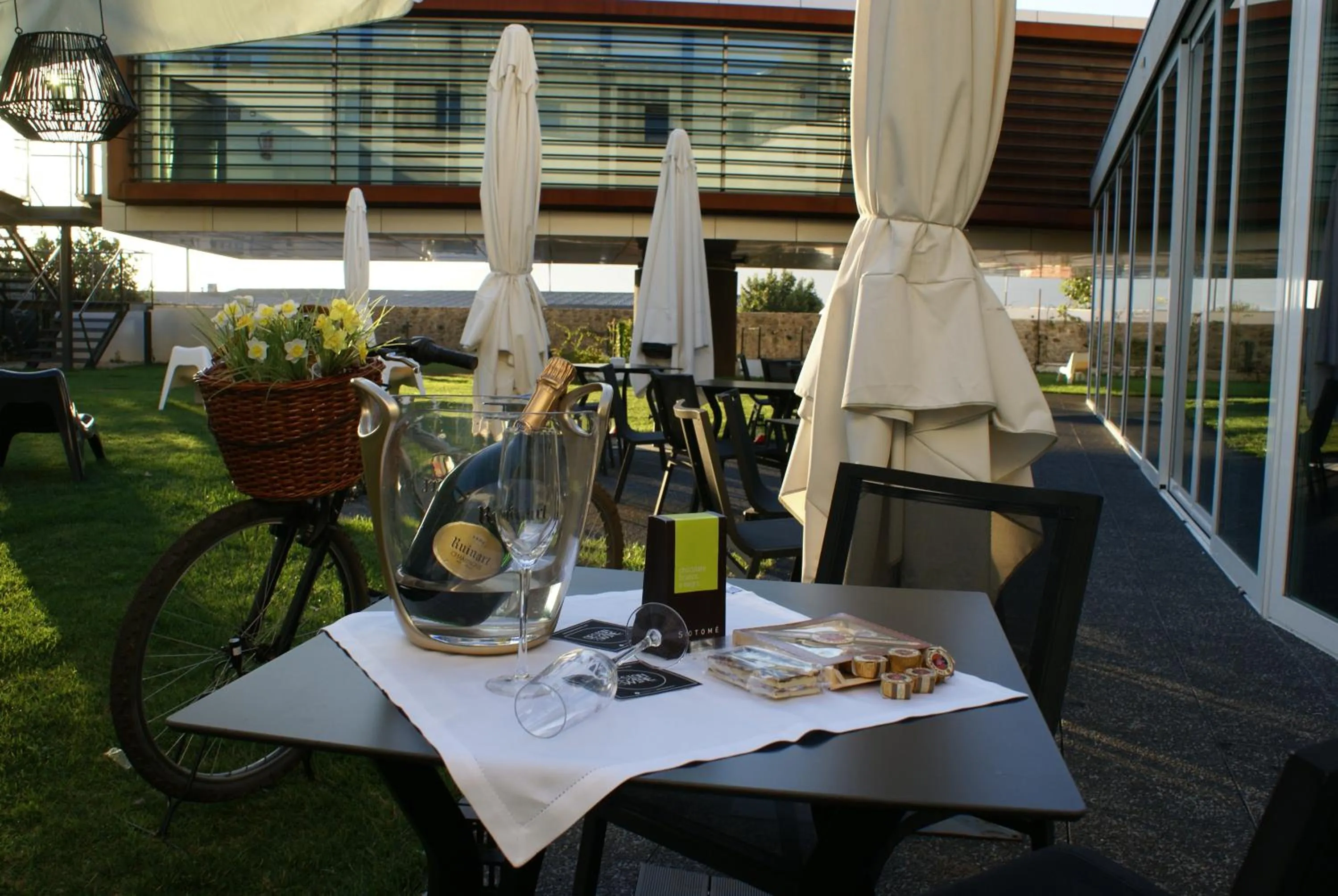 Restaurant/places to eat in Design & Wine Hotel