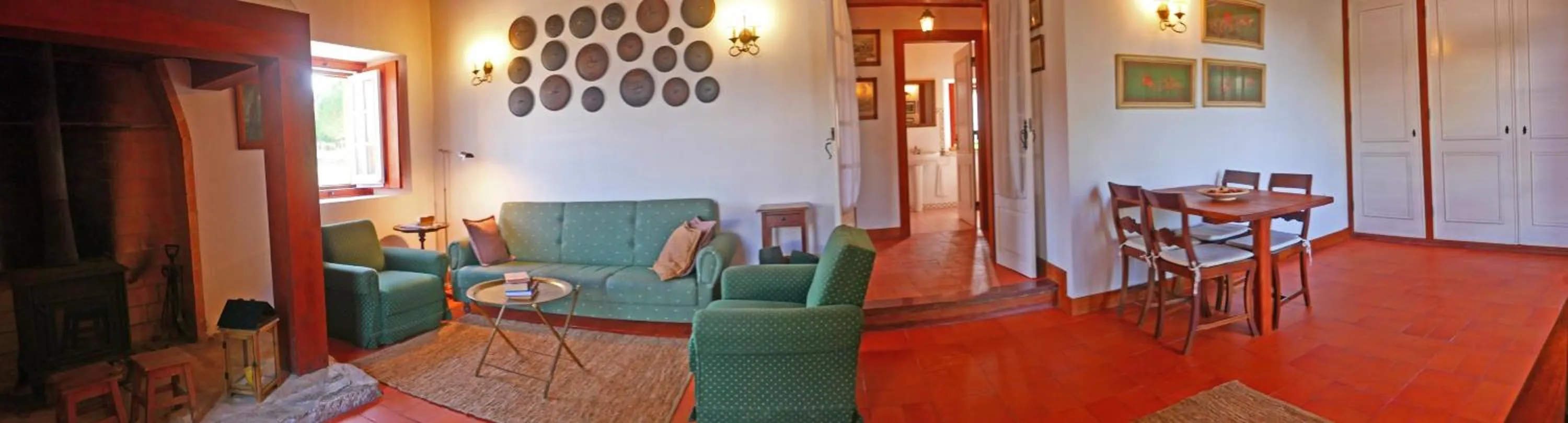 Living room in Quinta da Alcaidaria Mor
