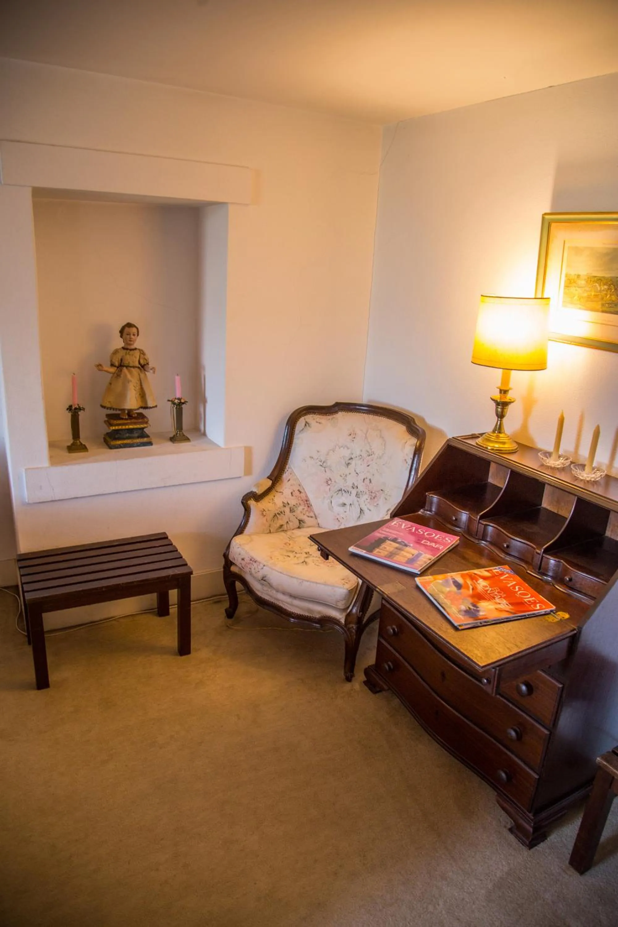 Decorative detail, Bed in Quinta da Alcaidaria Mor