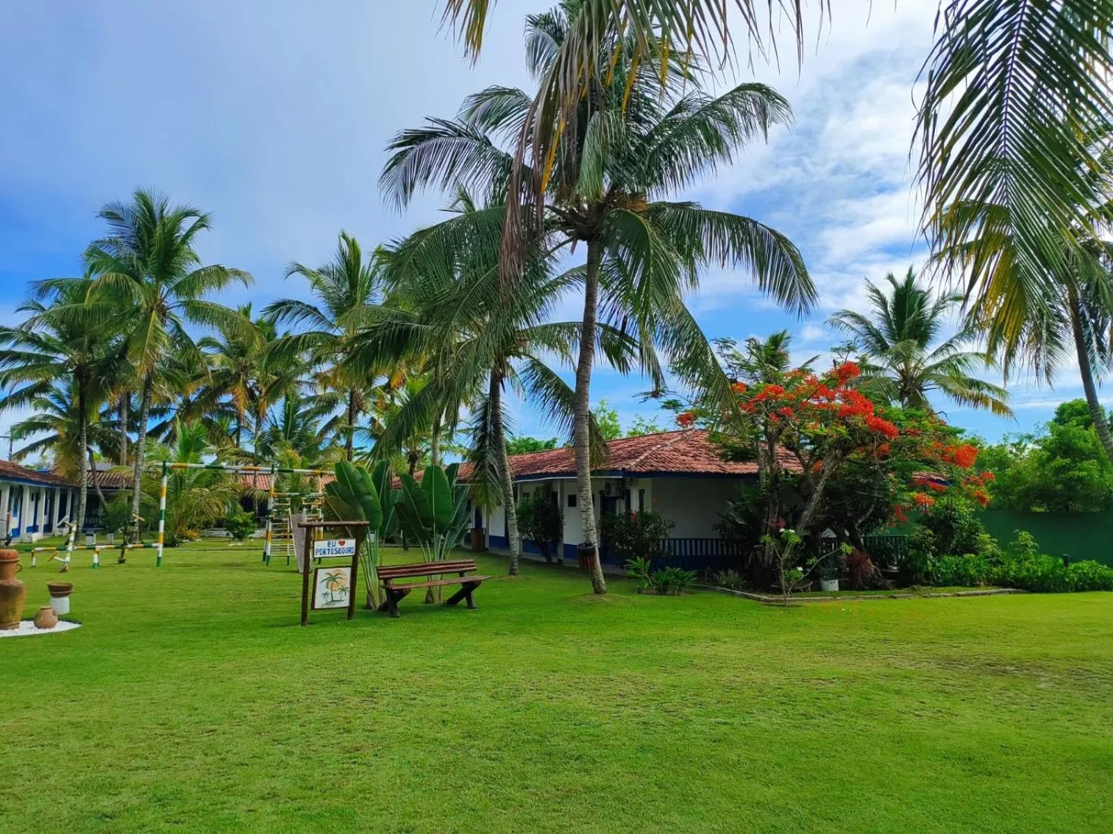 Garden in Morada dos Coqueiros Praia Hotel