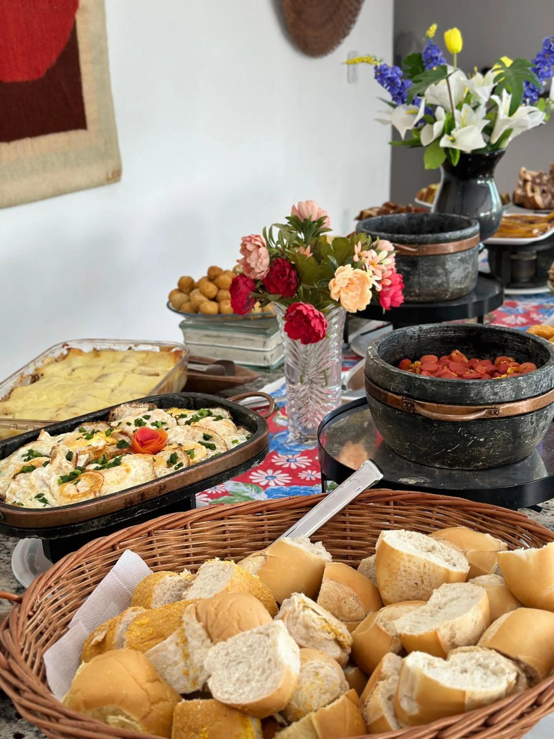 Buffet breakfast in Morada dos Coqueiros Praia Hotel