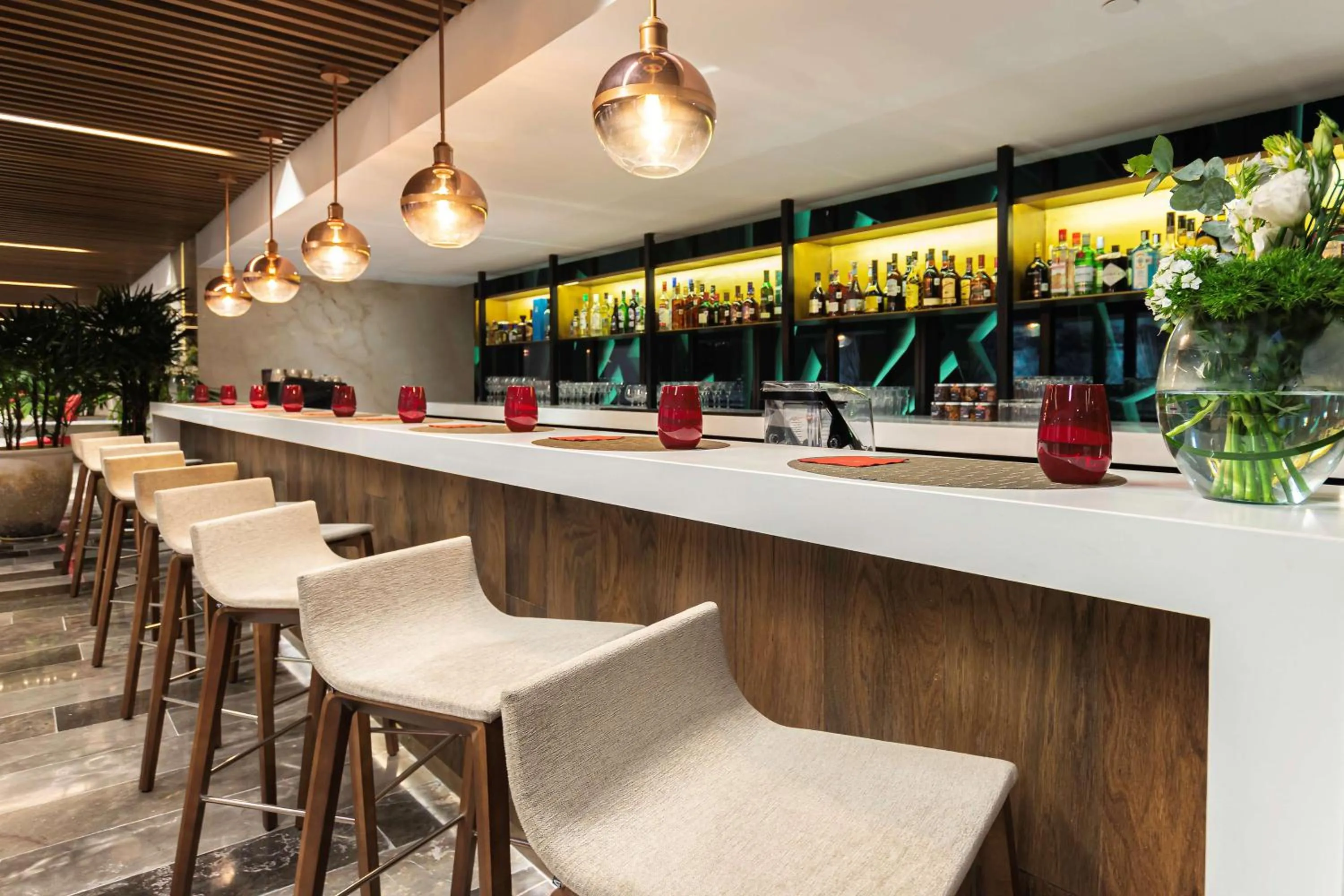 Lounge or bar in NH Collection Merida Paseo Montejo