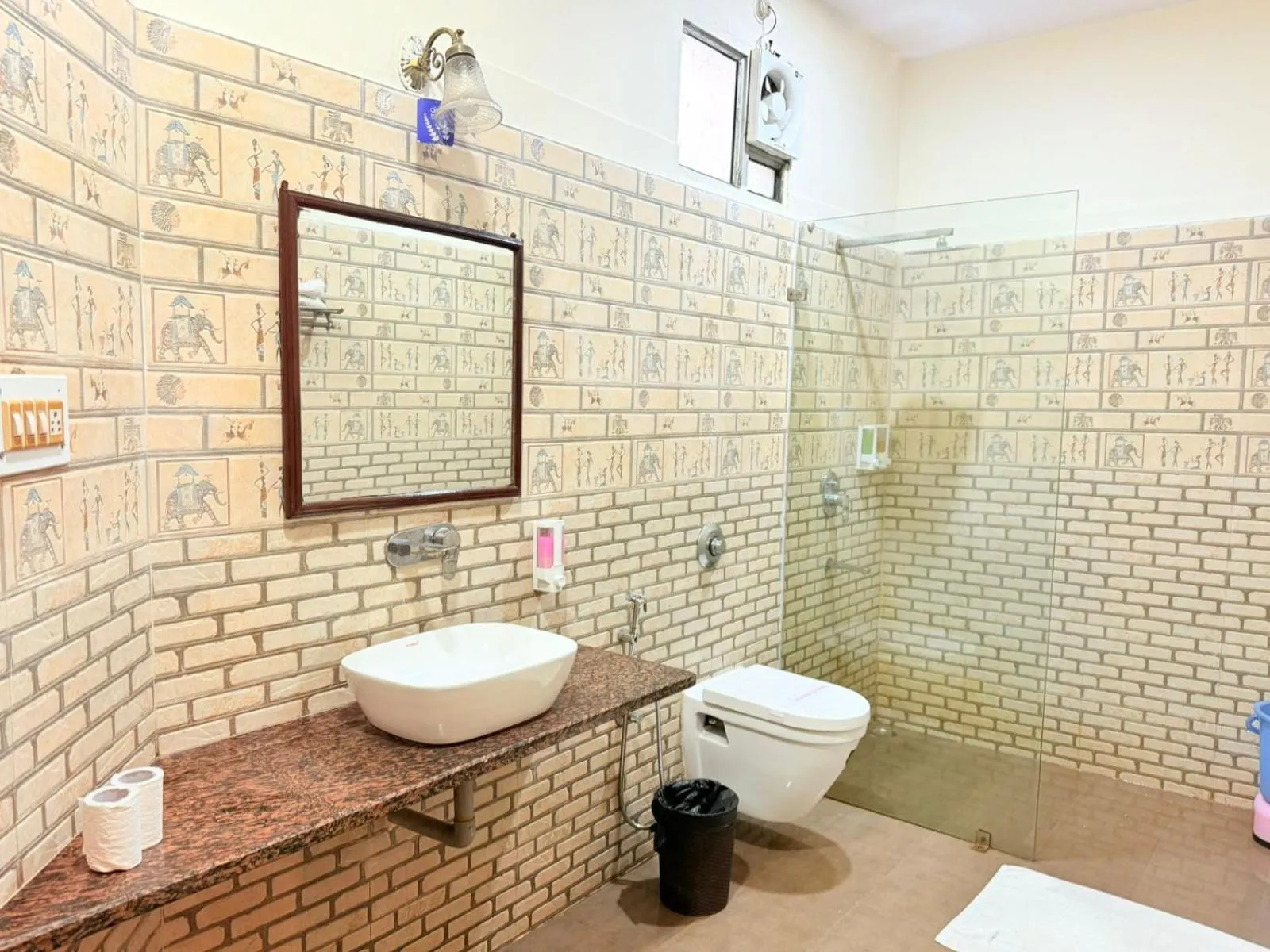 Bathroom in Raj Palace Resort