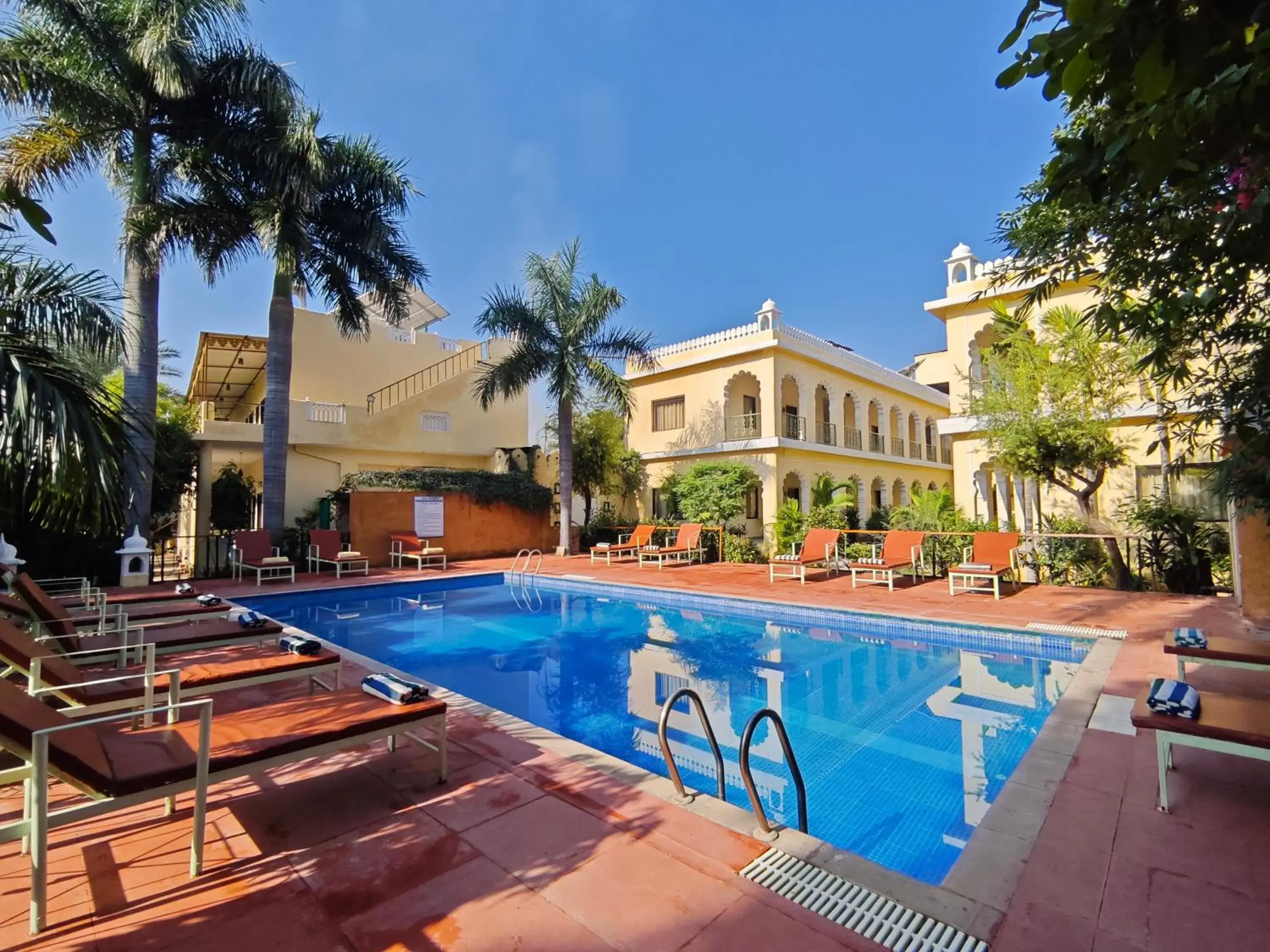 Property building in Raj Palace Resort Property building in Raj Palace Resort