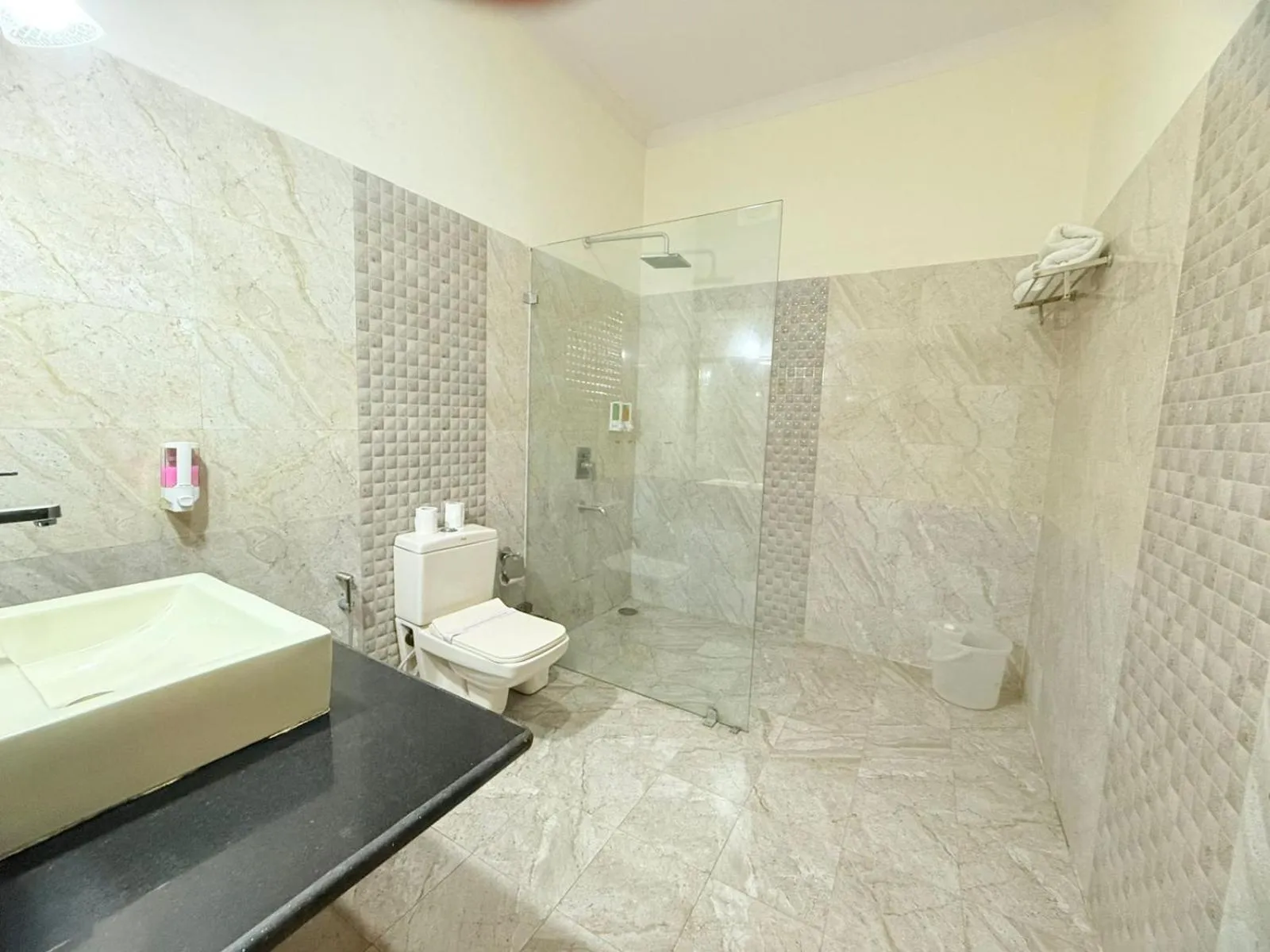 Bathroom in Raj Palace Resort