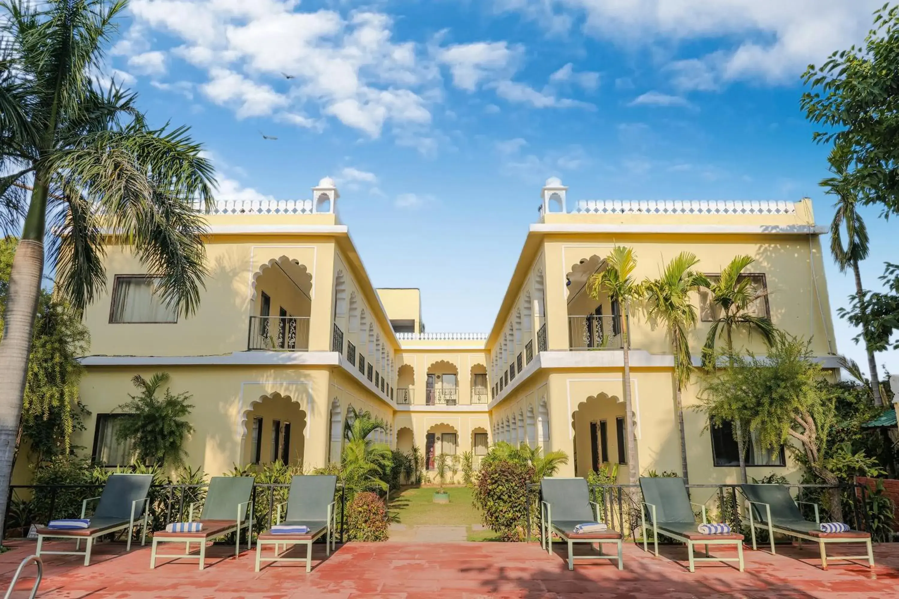 Property building in Raj Palace Resort Property building in Raj Palace Resort