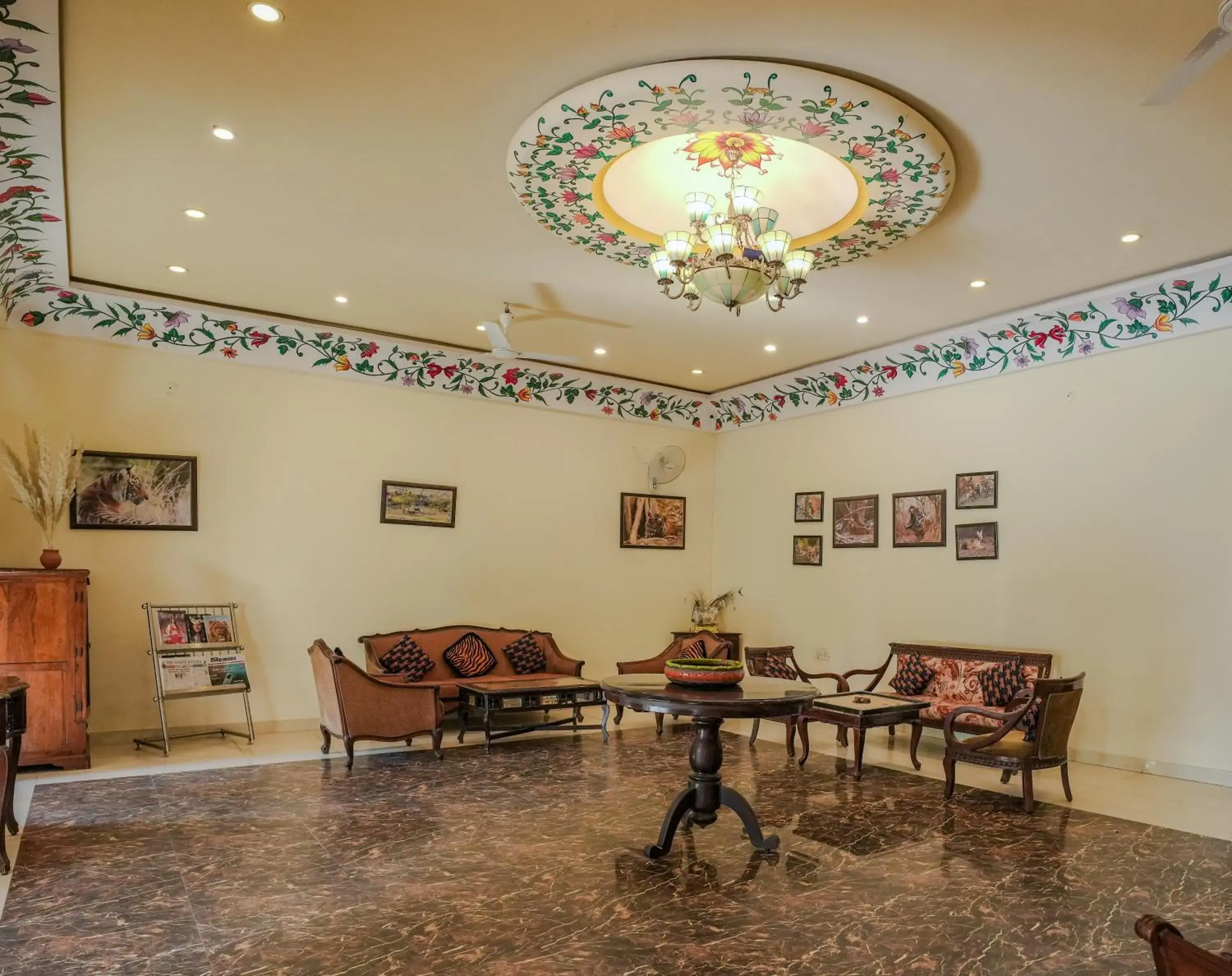 Lobby or reception in Raj Palace Resort Lobby or reception in Raj Palace Resort