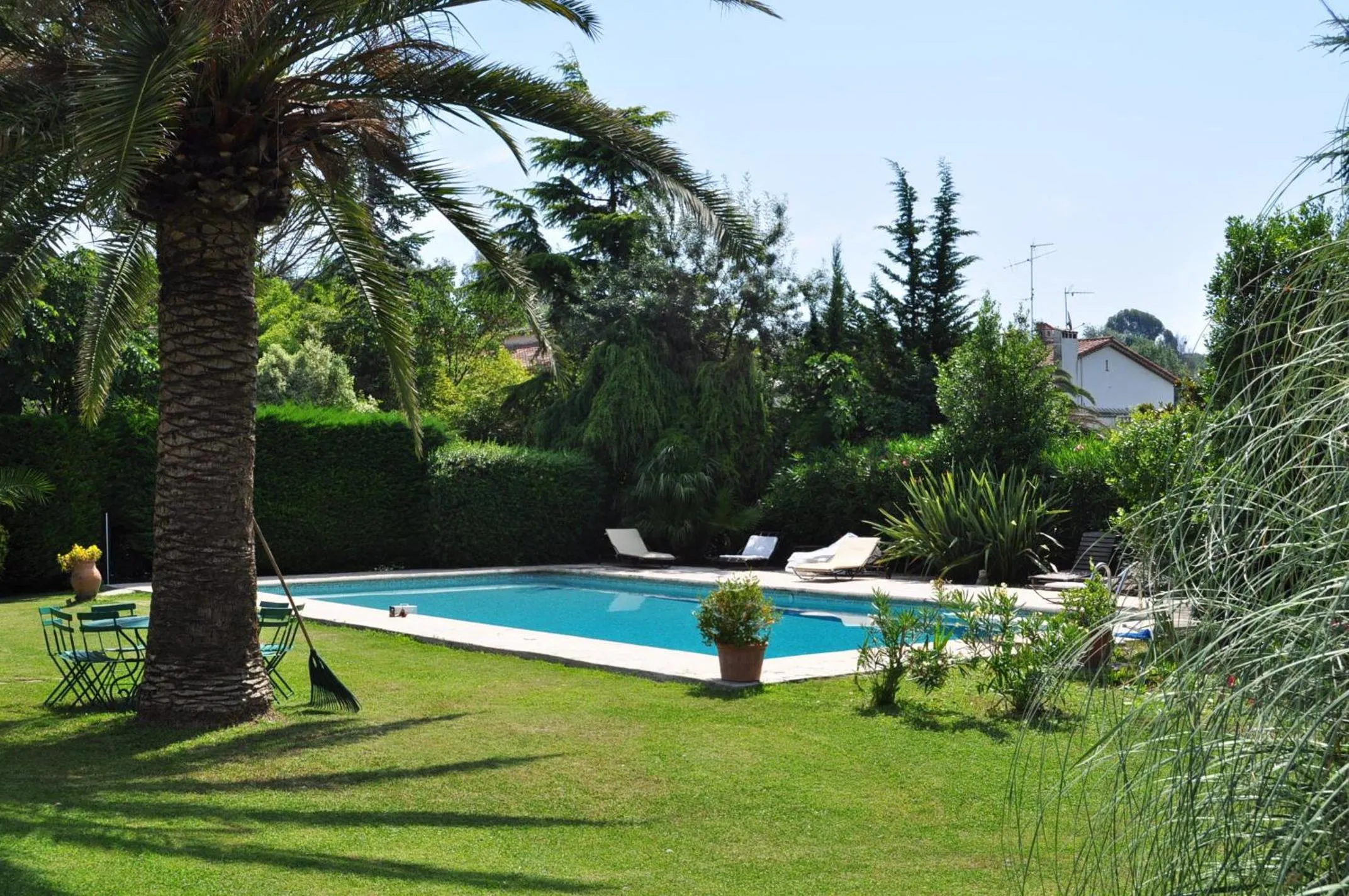 Garden in Le Clos de St Paul