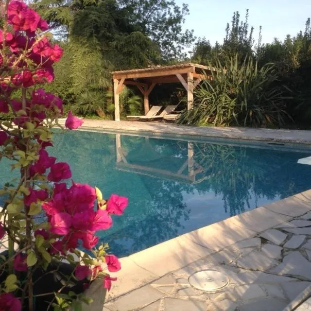 Garden view in Le Clos de St Paul