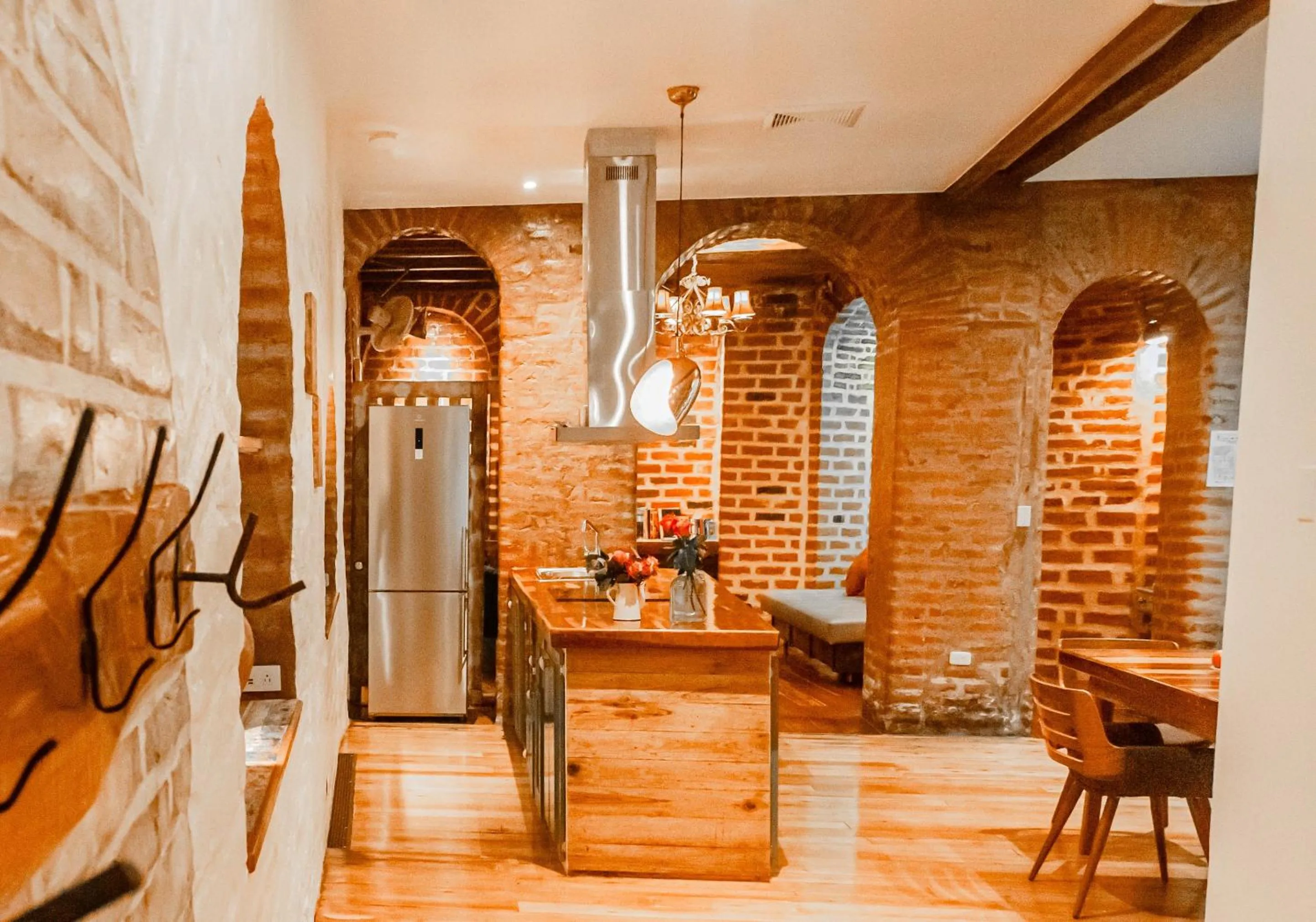 Dining area in Old Town Quito Suites, Heritage Boutique Hotel, Where Every Detail Tells a Story