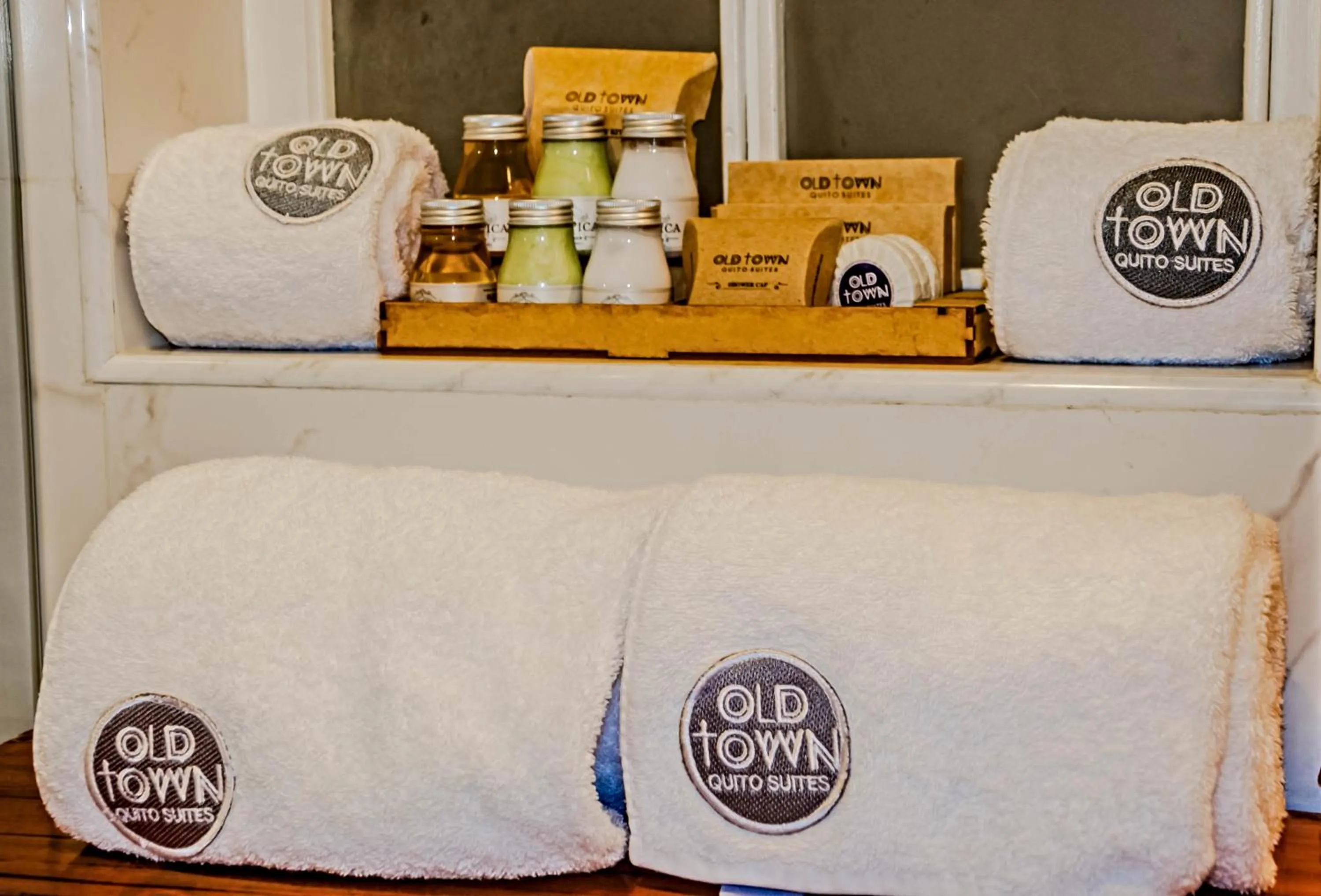 Bathroom in Old Town Quito Suites, Heritage Boutique Hotel, Where Every Detail Tells a Story